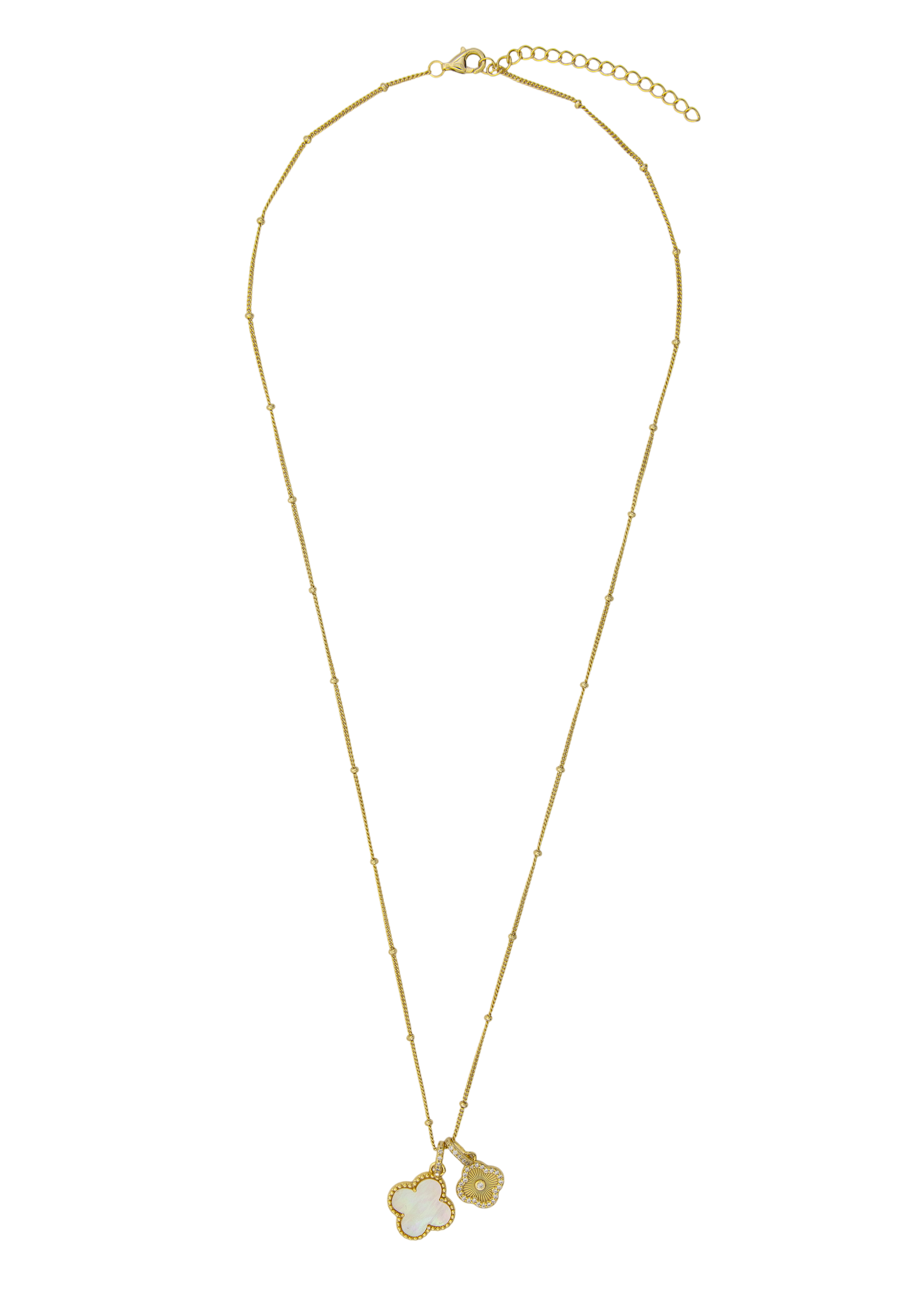 Double Luck pendant on 18 inch signature chain - Atelier 18