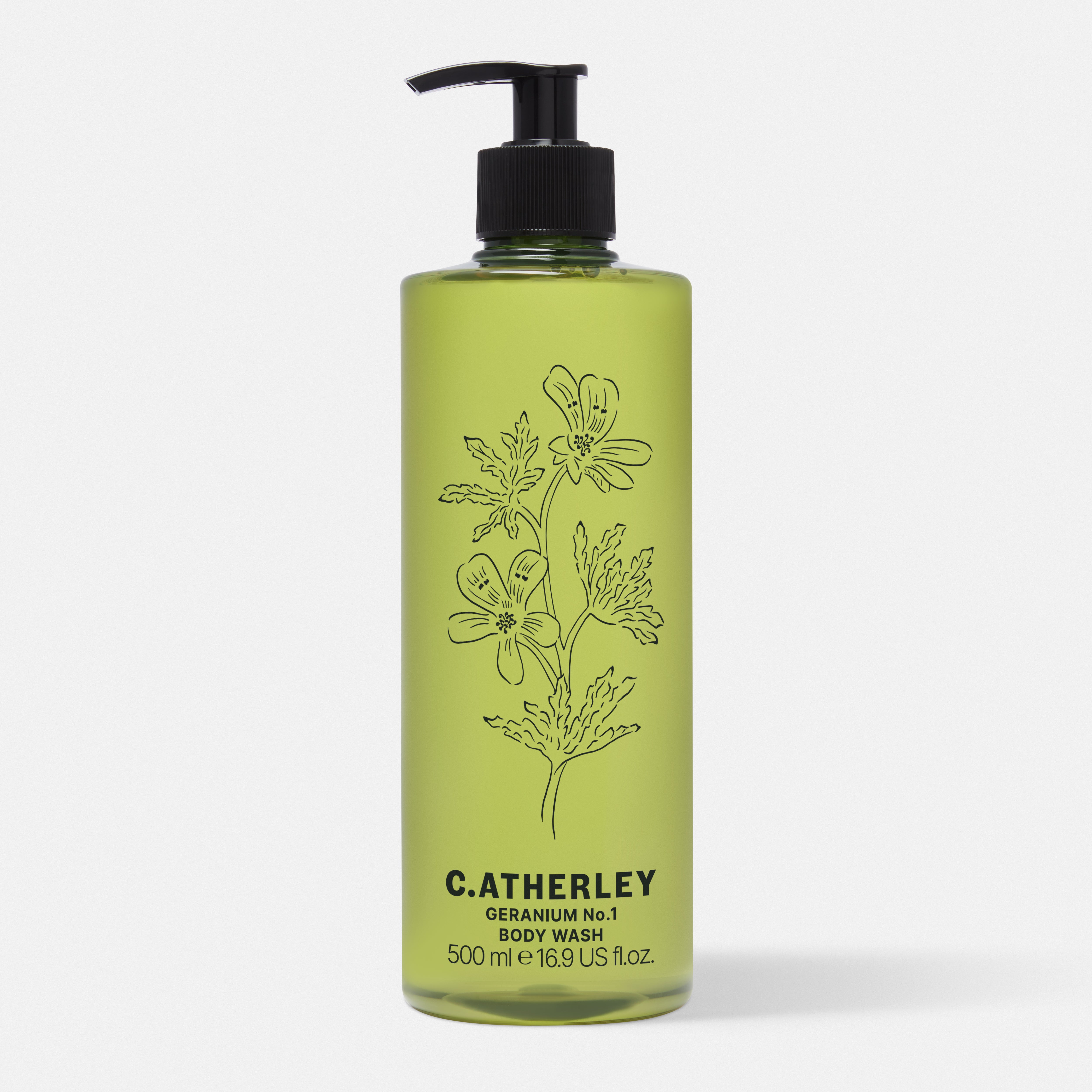 C Atherley Geranium No. 1 Body Wash 500ml