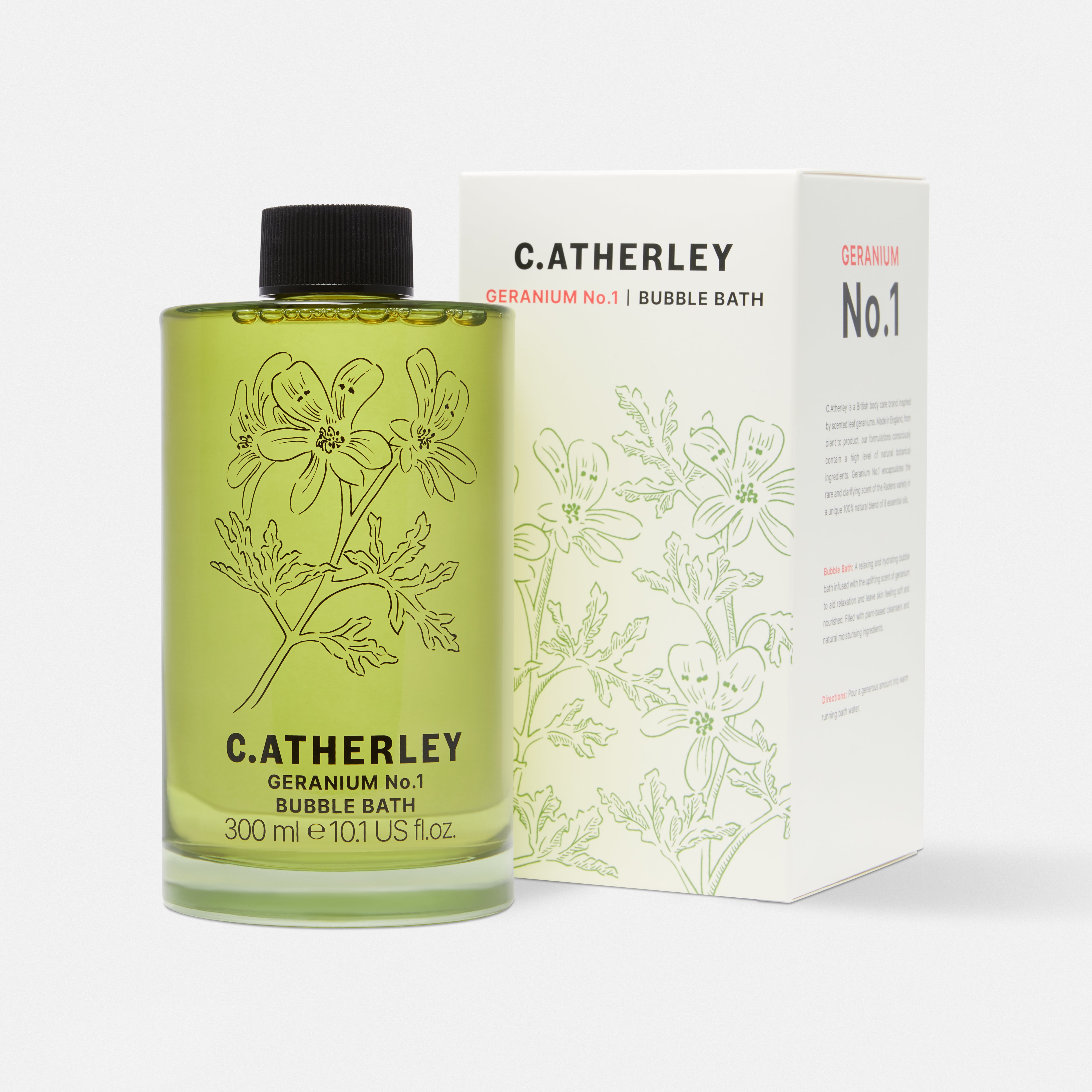 C Atherley Geranium No. 1 Bubble Bath 300ml