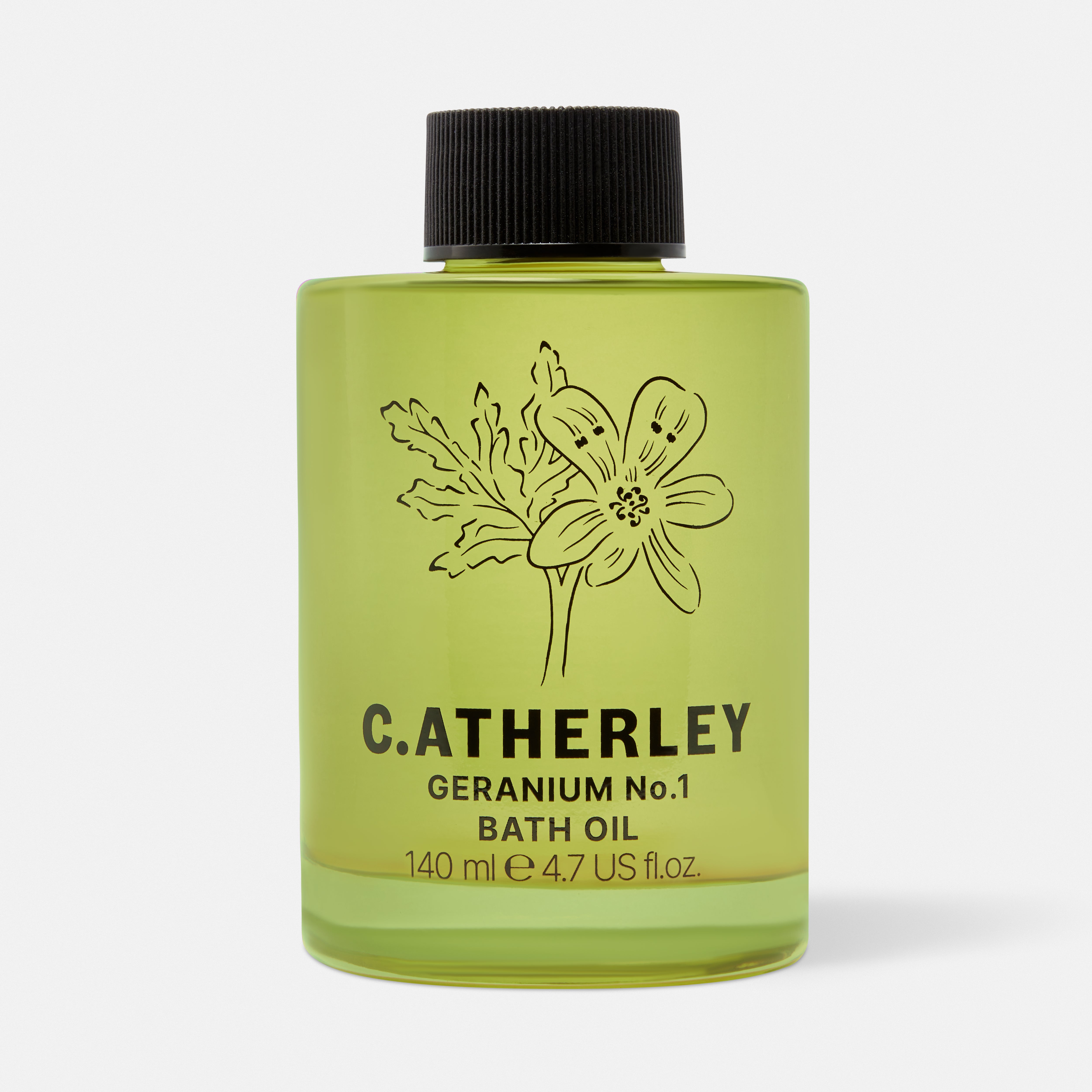C Atherley Geranium No. 1 Bath Oil 140ml
