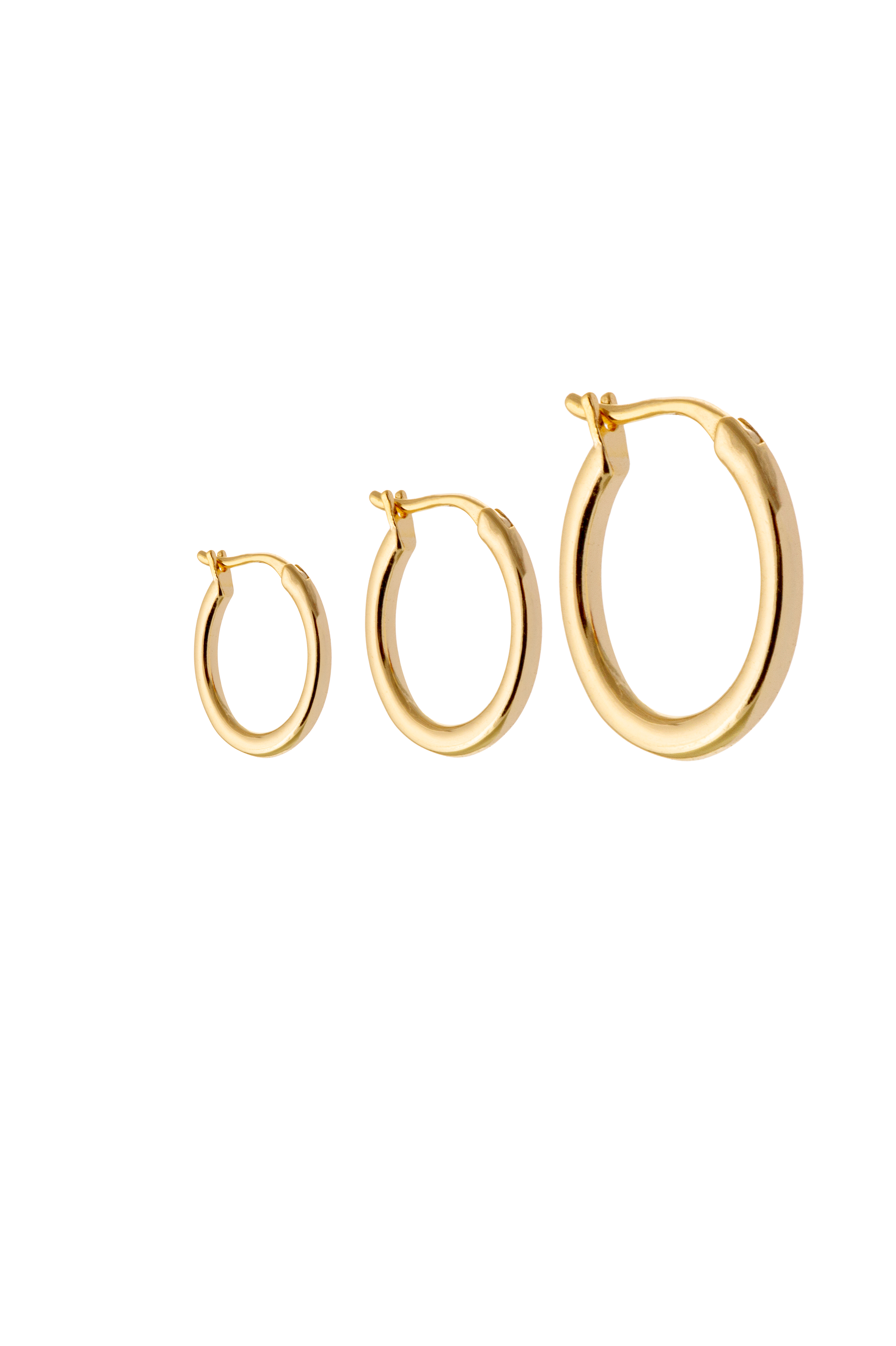 Atelier 18 - Plain Gold Hoops