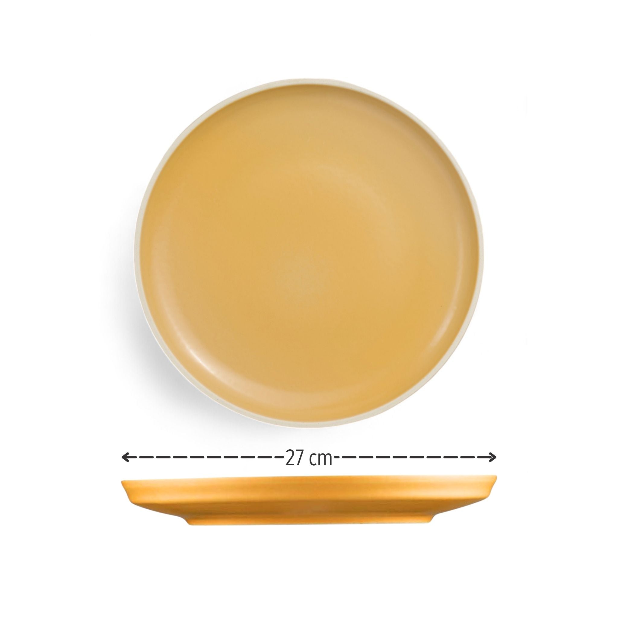 Porcelain Dinner Plate - by Bascuda