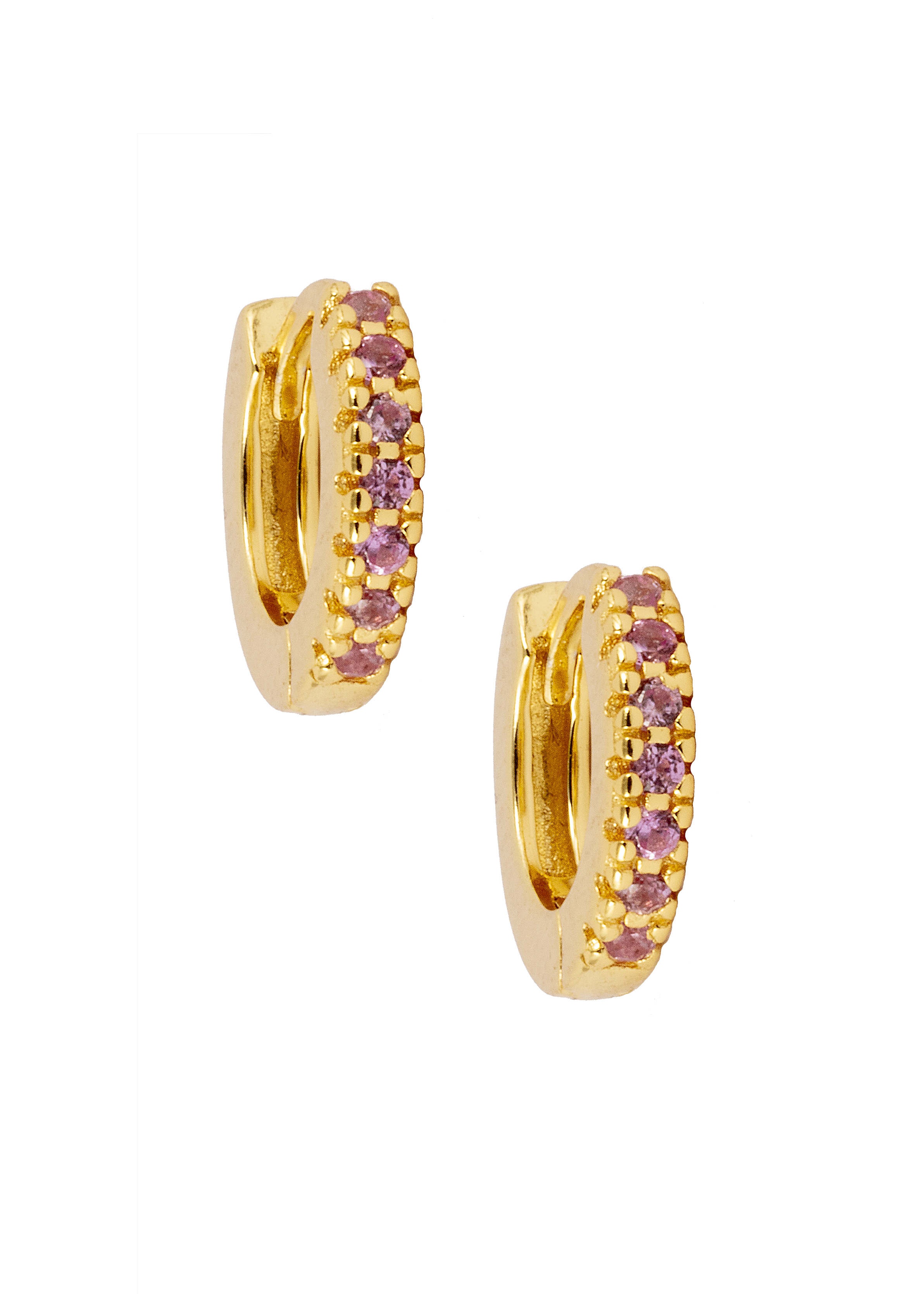 Huggie Hoops 10mm - in 4 colours - by Atelier 18