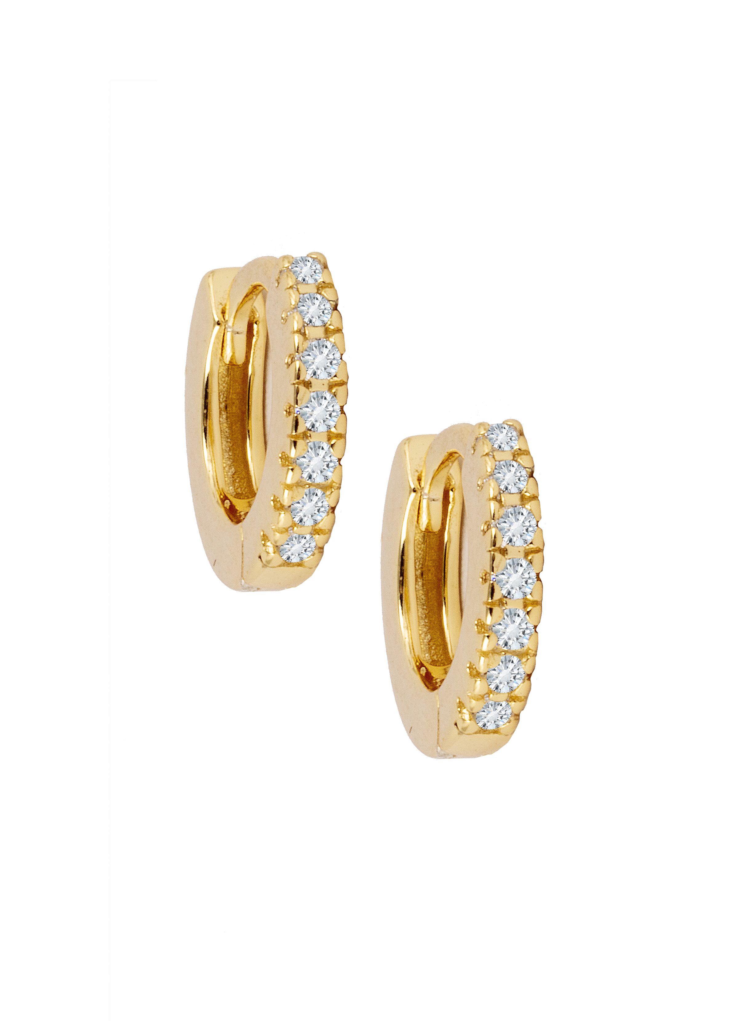 Huggie Hoops 10mm - in 4 colours - by Atelier 18