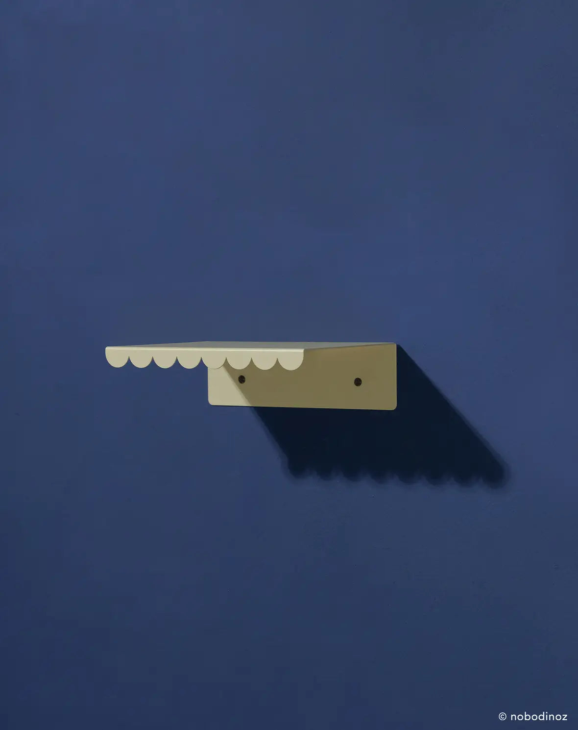 Nobodinoz Lacquered Steel Wall Shelf - Small