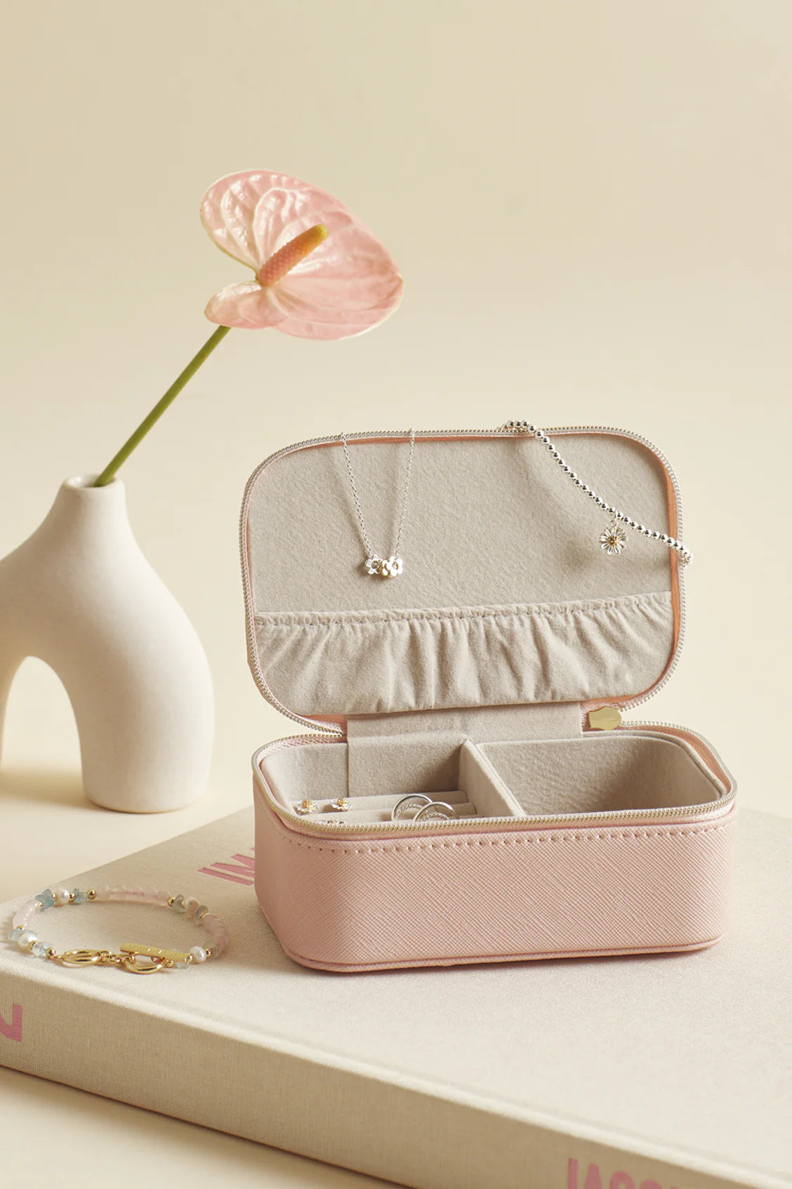 Treasure Me Mini Jewellery Box - Blush