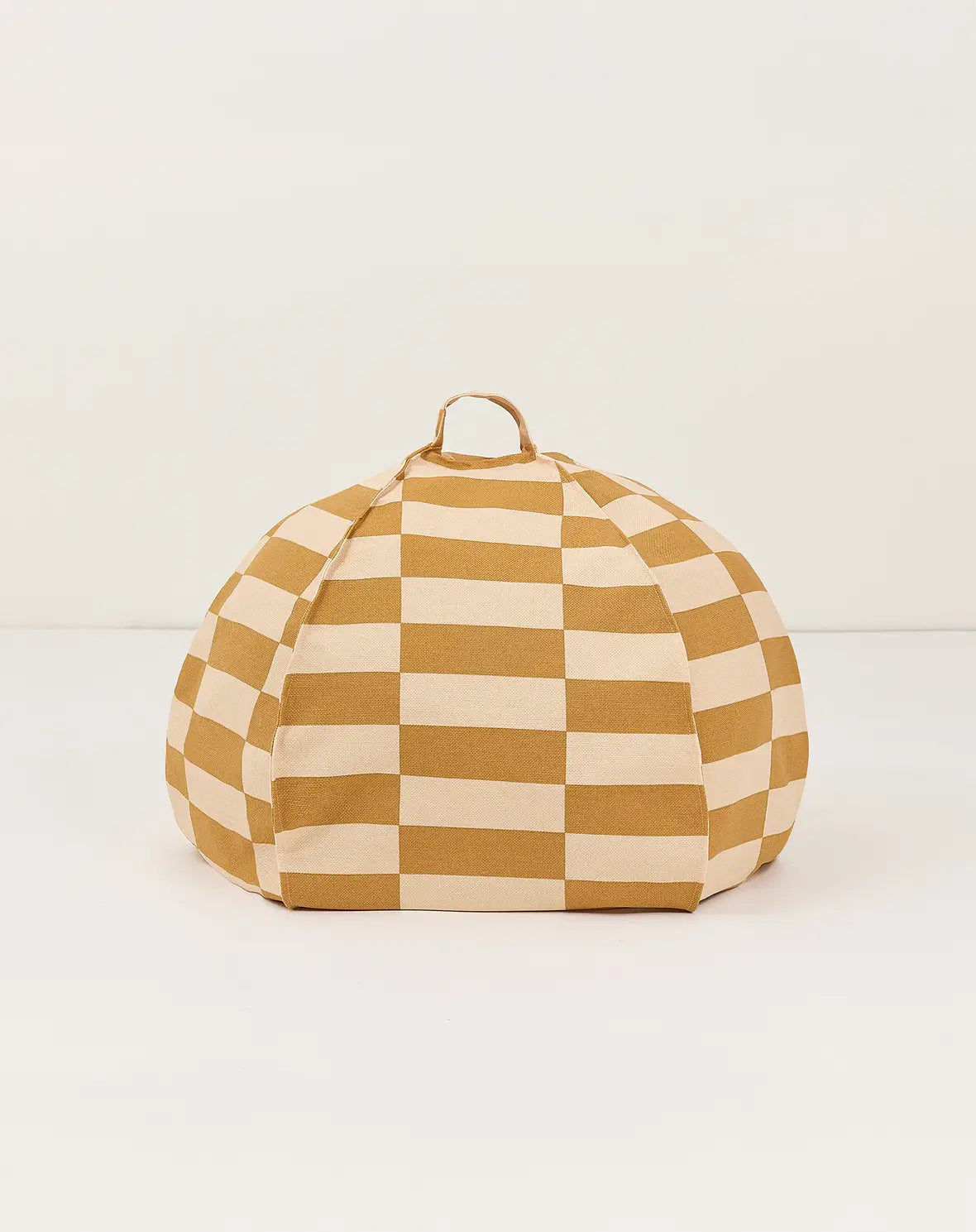 Vibes Organic Cotton Round Beanbag - Child’s Size - Nobodinoz