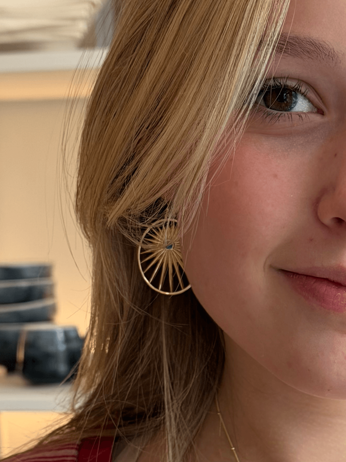 Palm d'Or Earrings Emerald - Atelier 18