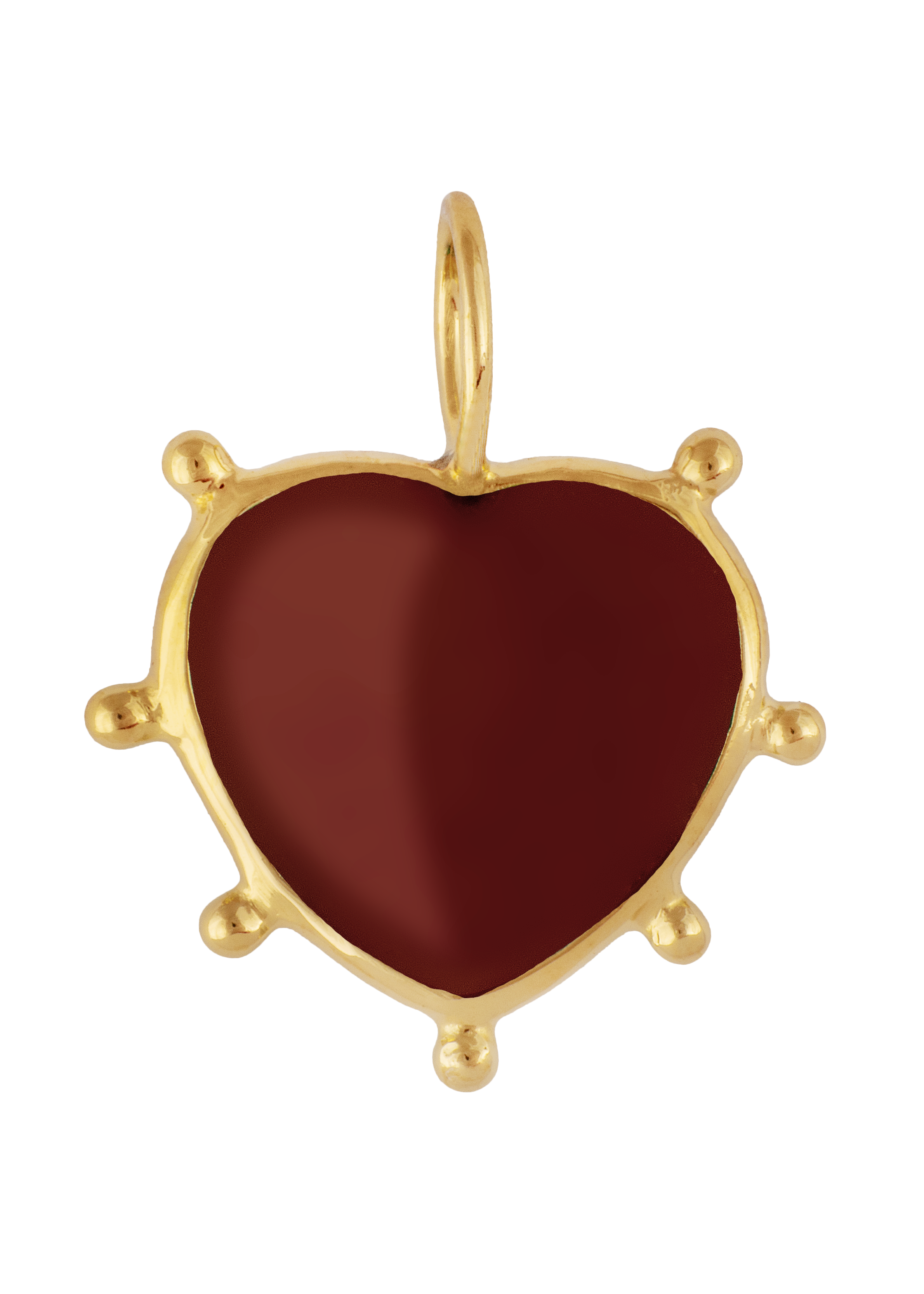 Jaipur Stone Heart Pendant - Atelier 18