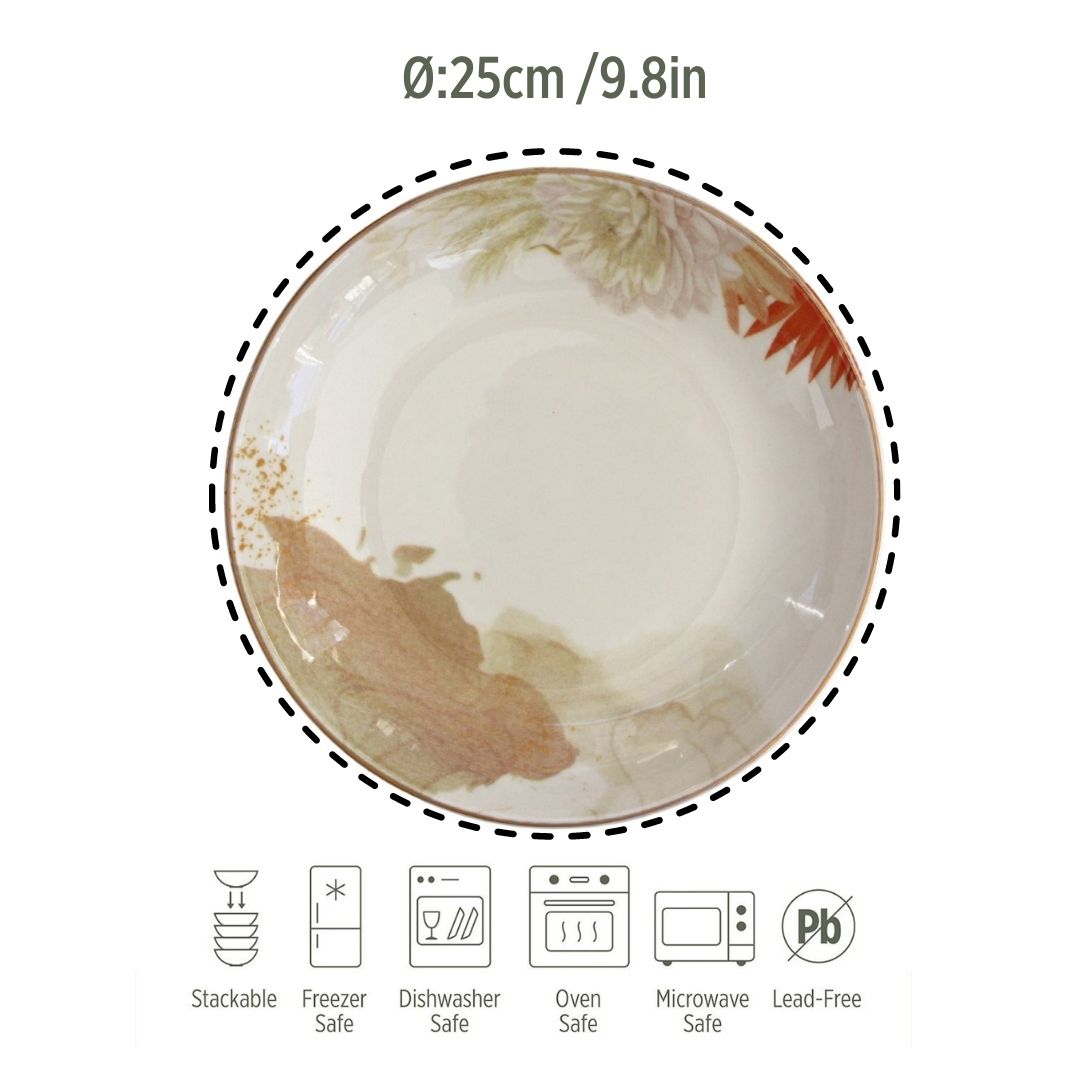 Porcelain Pasta Bowl - by Bascuda