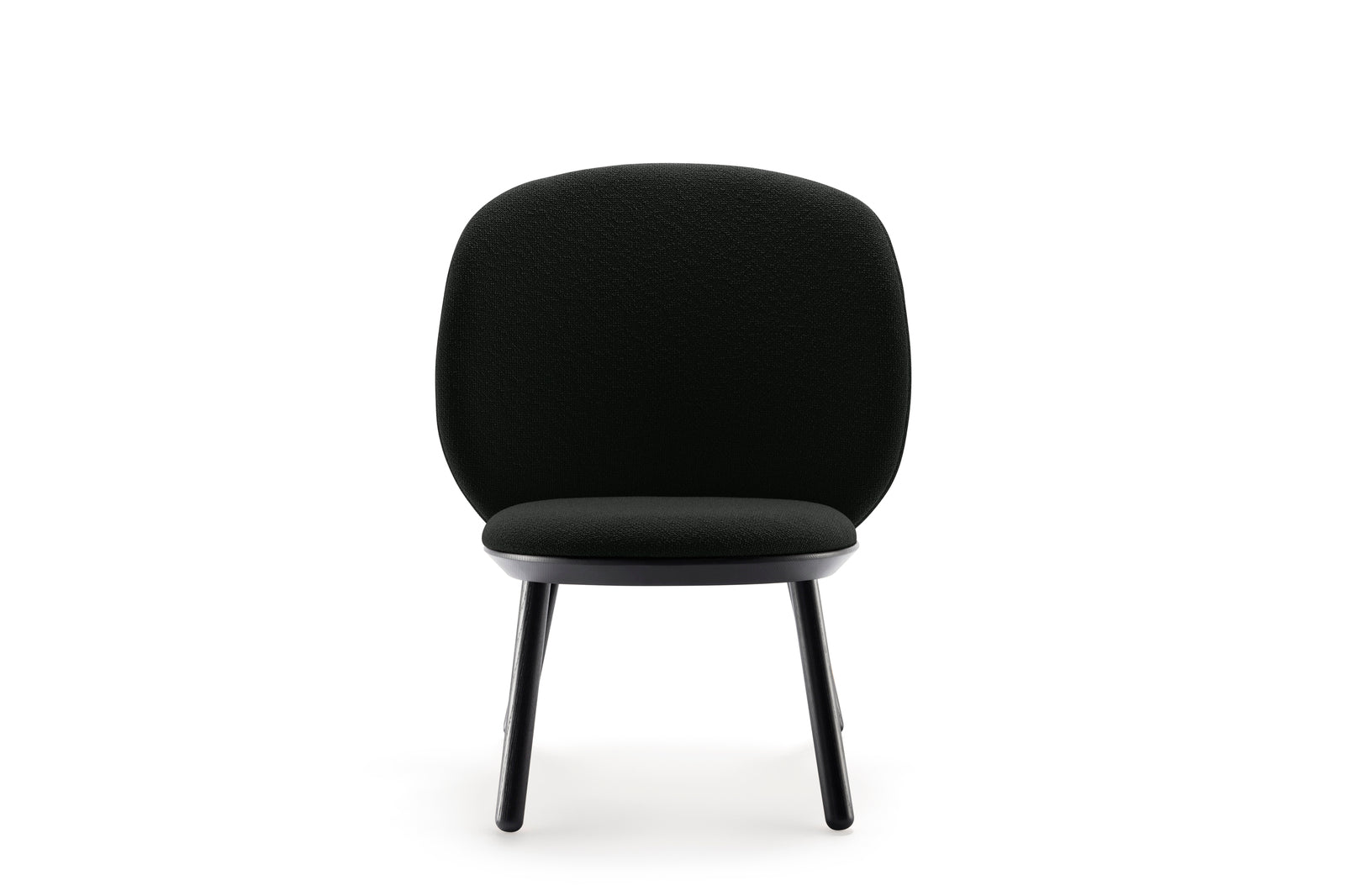 Naïve Low Chair in Black Ash by etc.etc