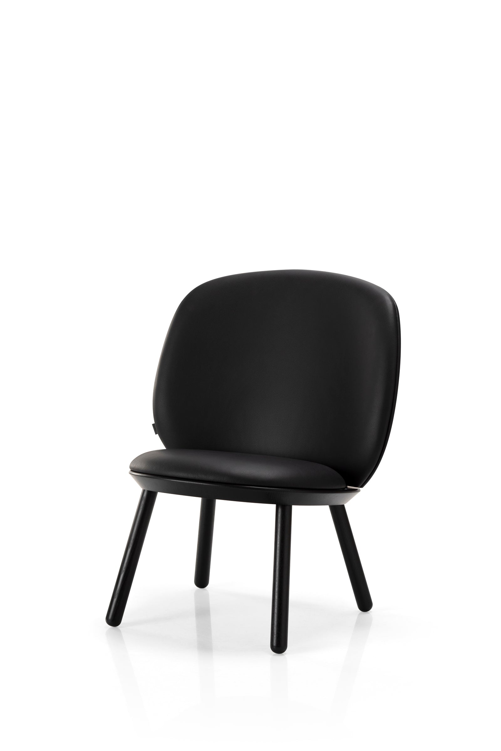 Naïve Low Chair in Black Ash by etc.etc