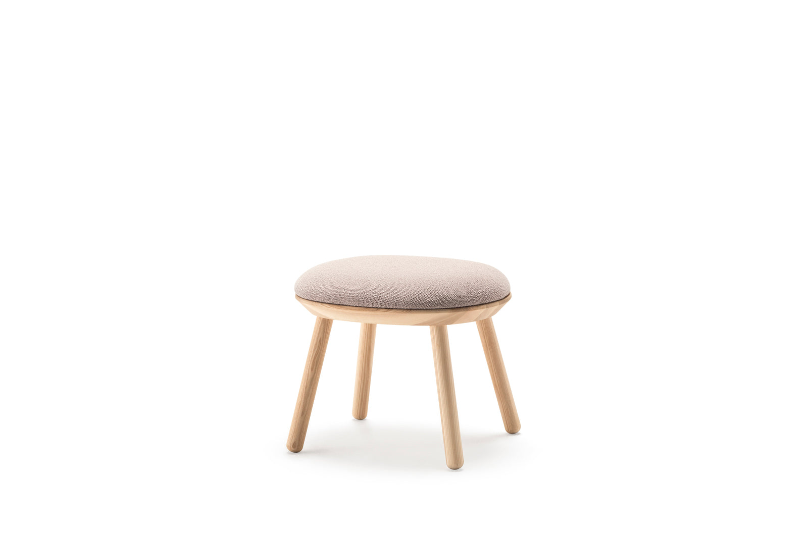 Naïve Ottoman in Solid Ash by etc.etc