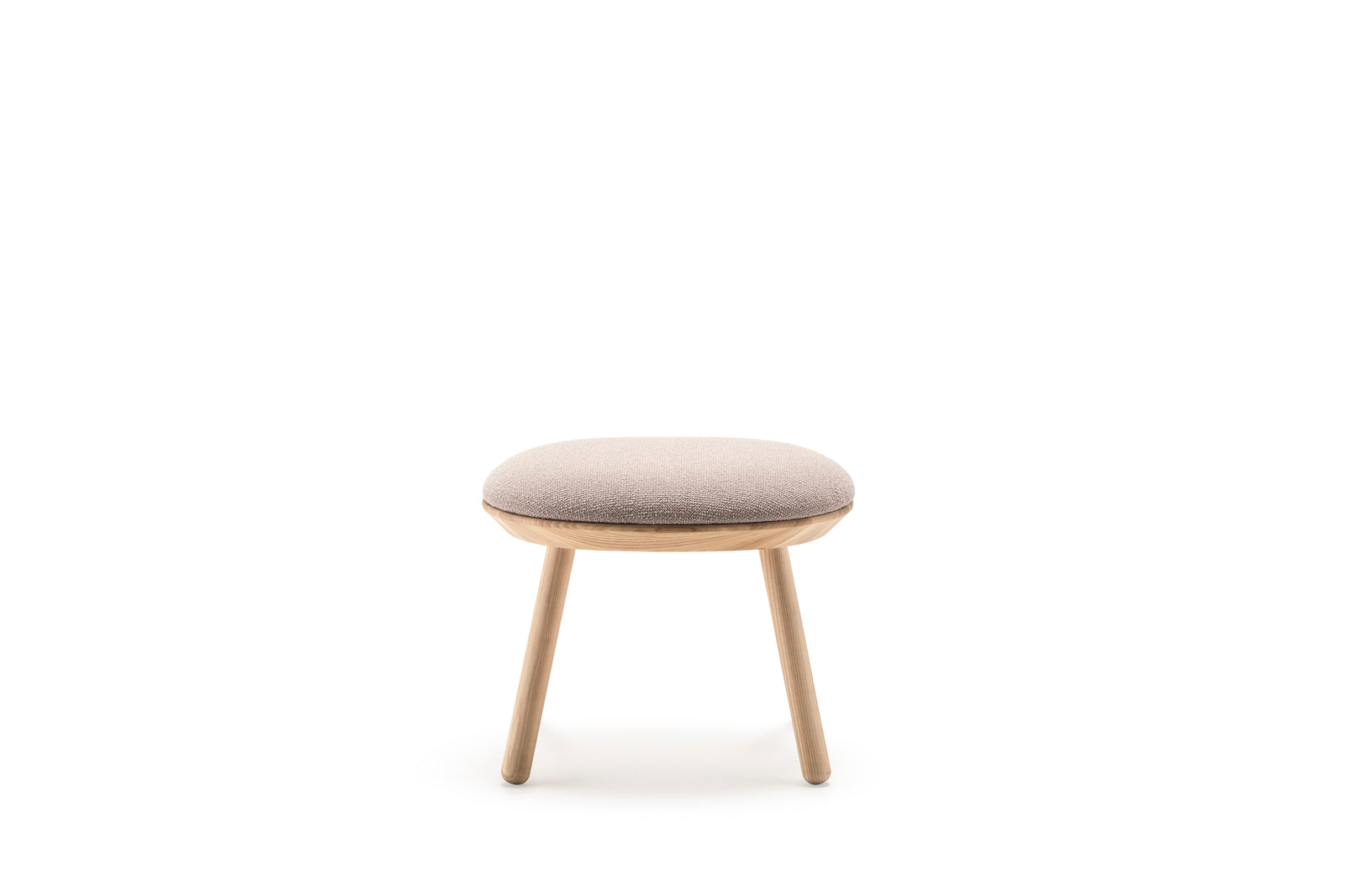 Naïve Ottoman in Solid Ash by etc.etc