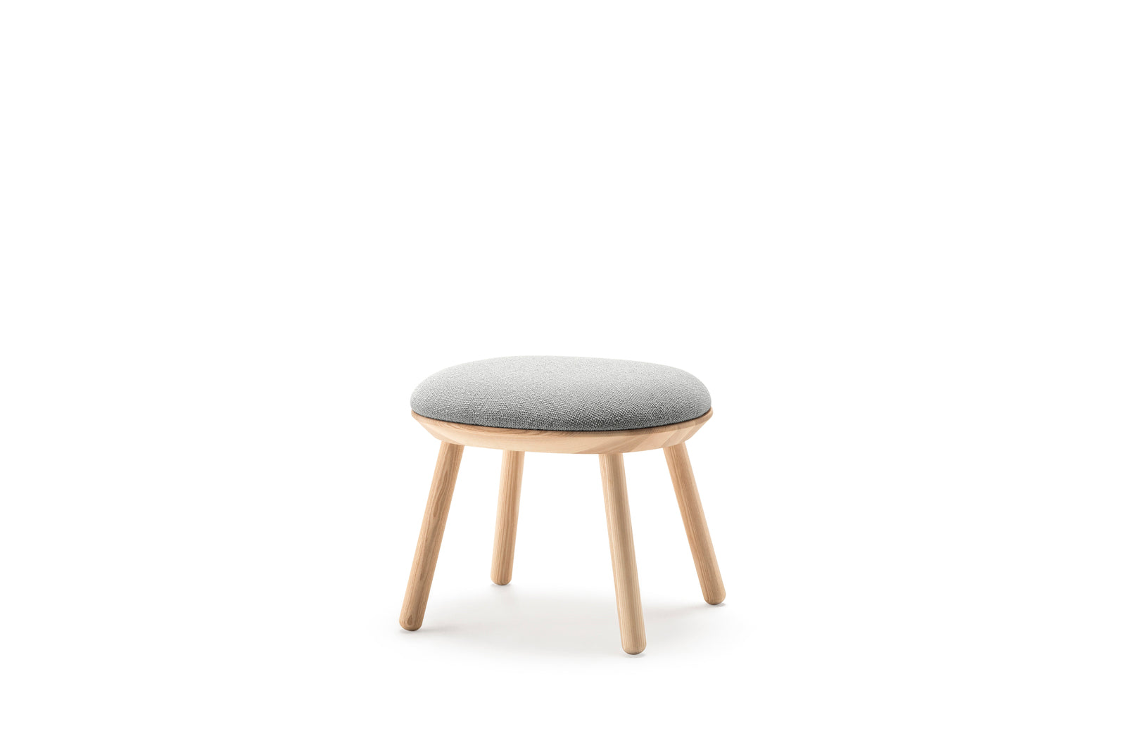 Naïve Ottoman in Solid Ash by etc.etc