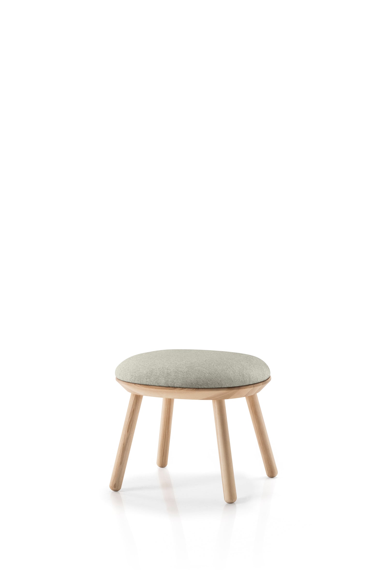 Naïve Ottoman in Solid Ash by etc.etc