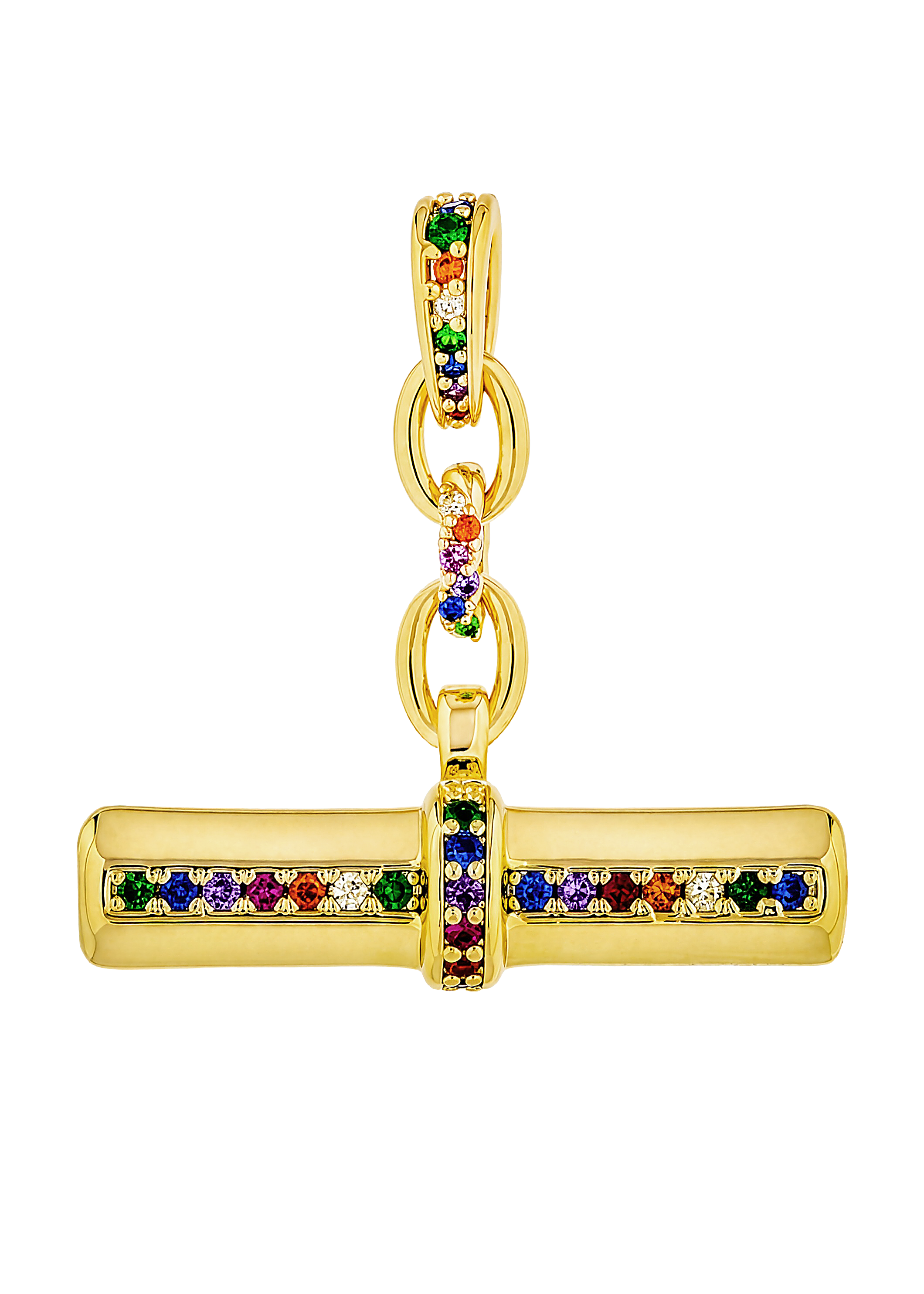 T-Bar Pendant on Classic 16" Belcher — Atelier 18