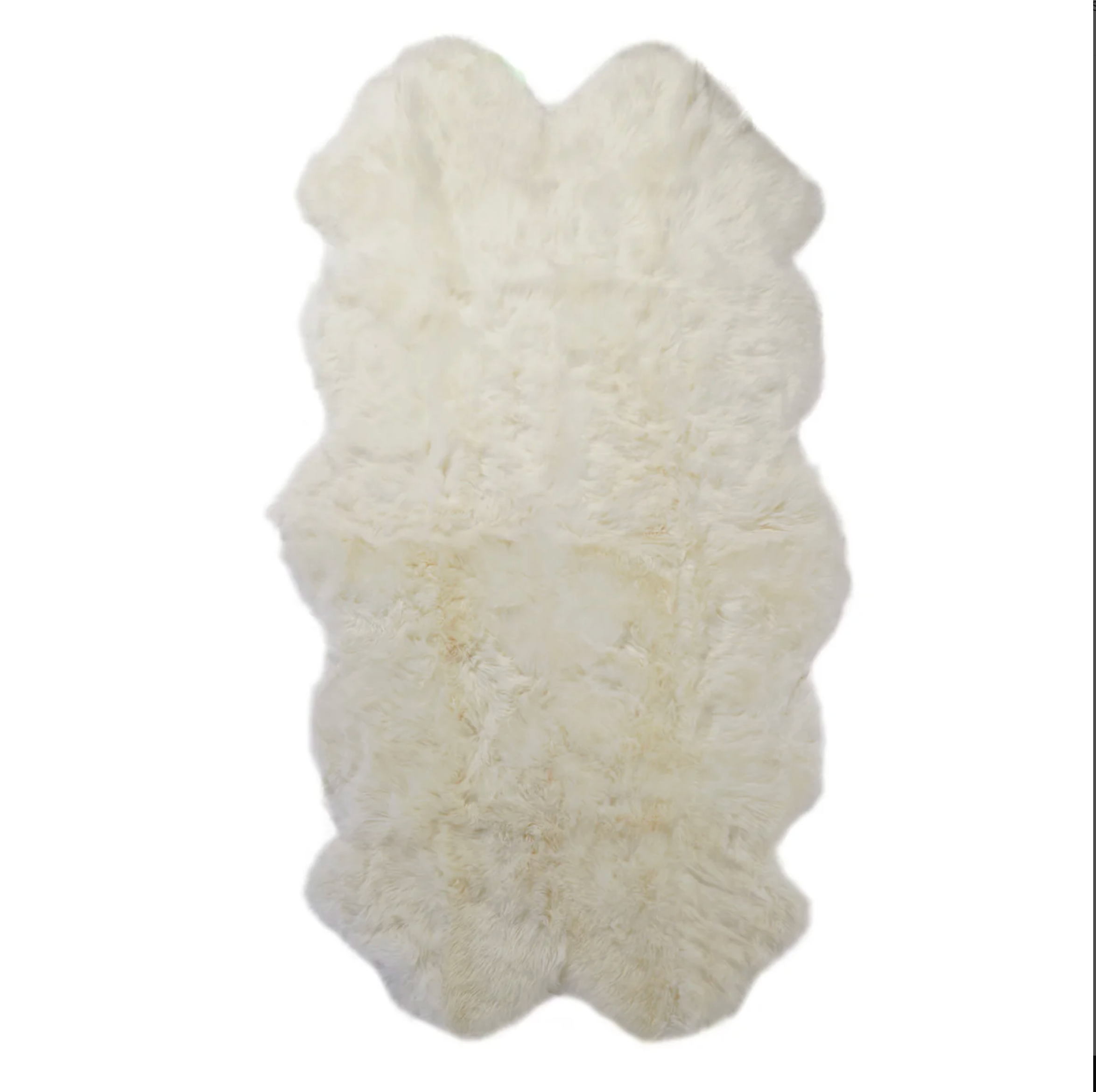 New Zealand Sheepskin Rug - 4 Pelt Quad
