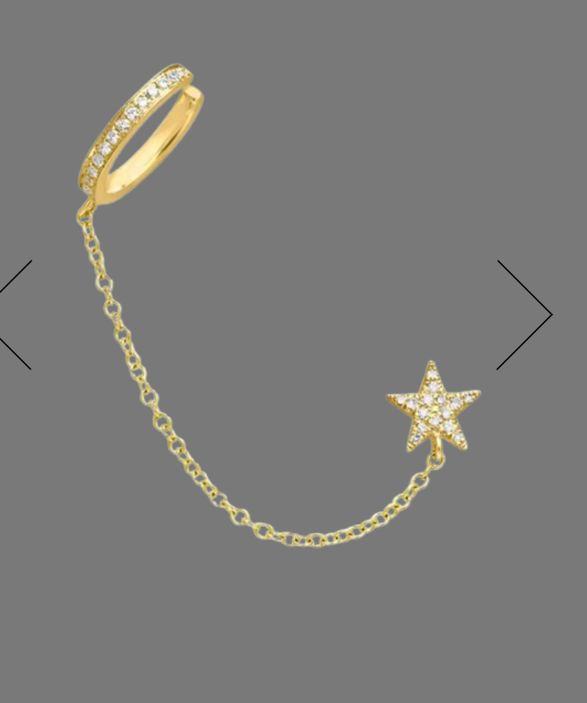 Star Stud & Link Cuff