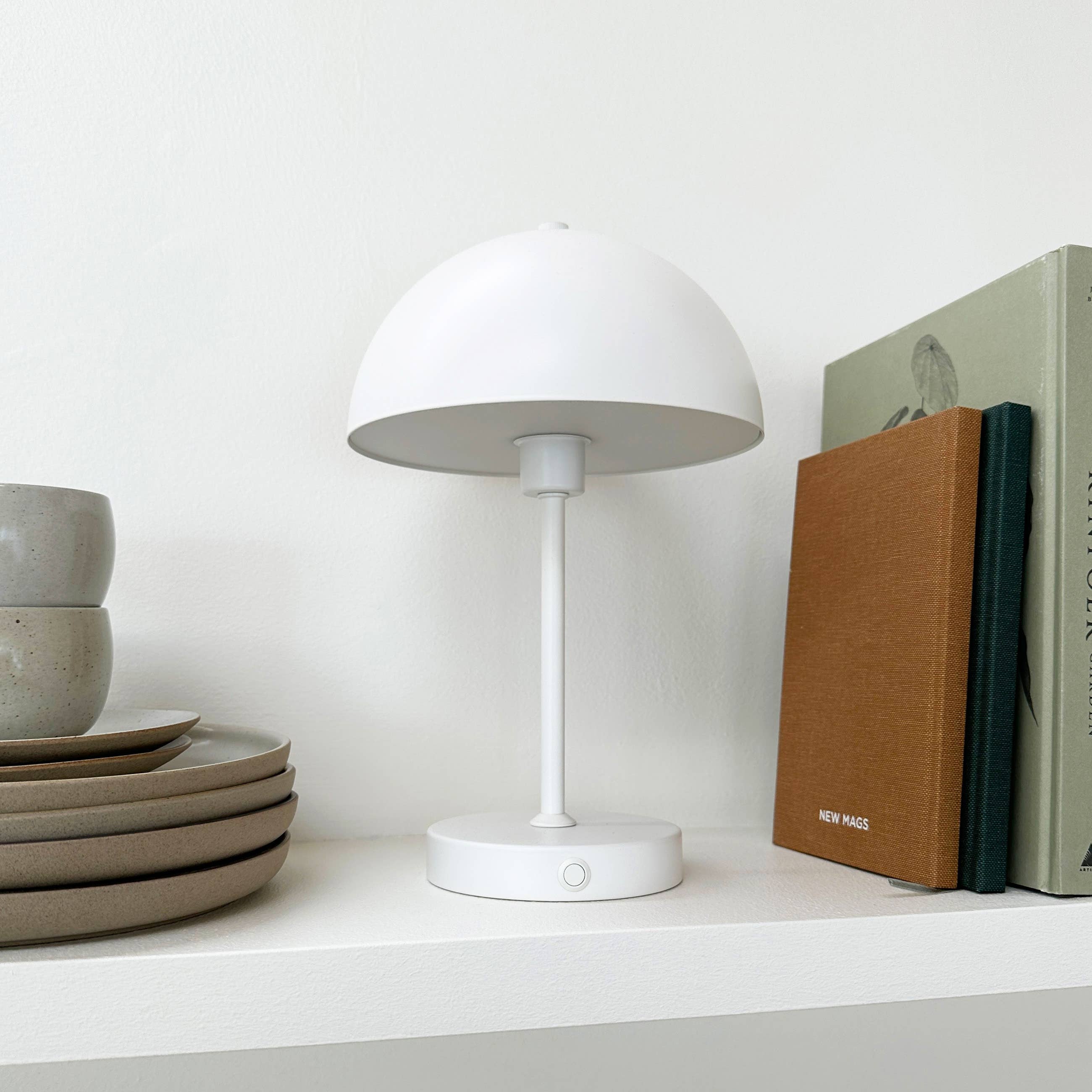 Stockholm LED table lamp white - - by Dyberg Larsen