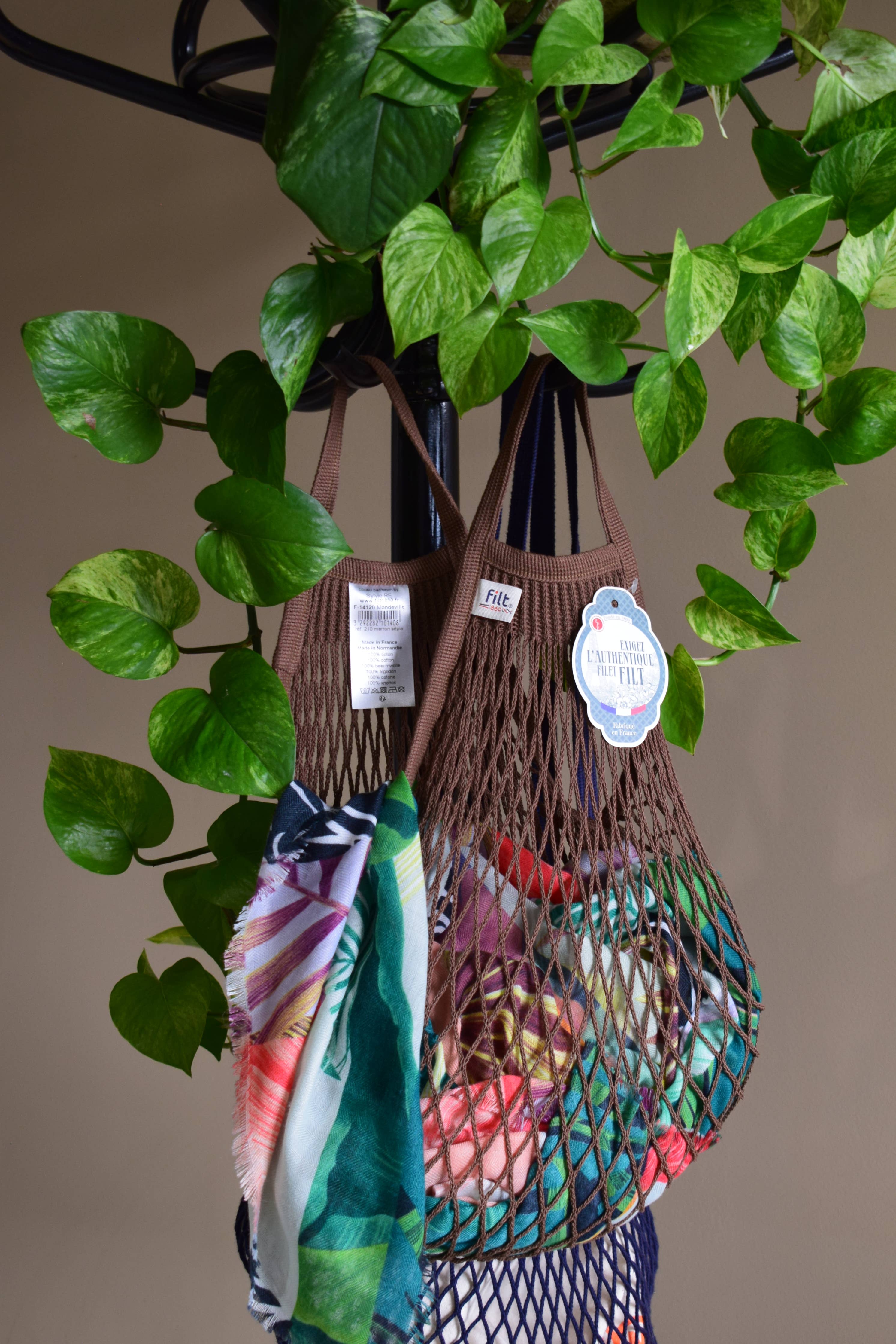 Net Shopping Bag Brown Sepia - Filt1860