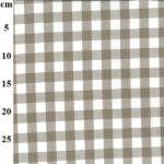 Scrunchie -Gingham - Cotton various colours: Dusky pink