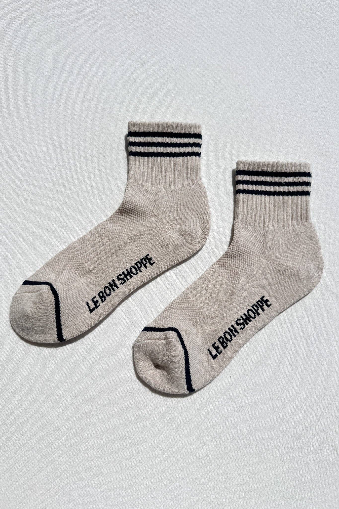 Girlfriend Socks Mahogany - Le Bon Shoppe
