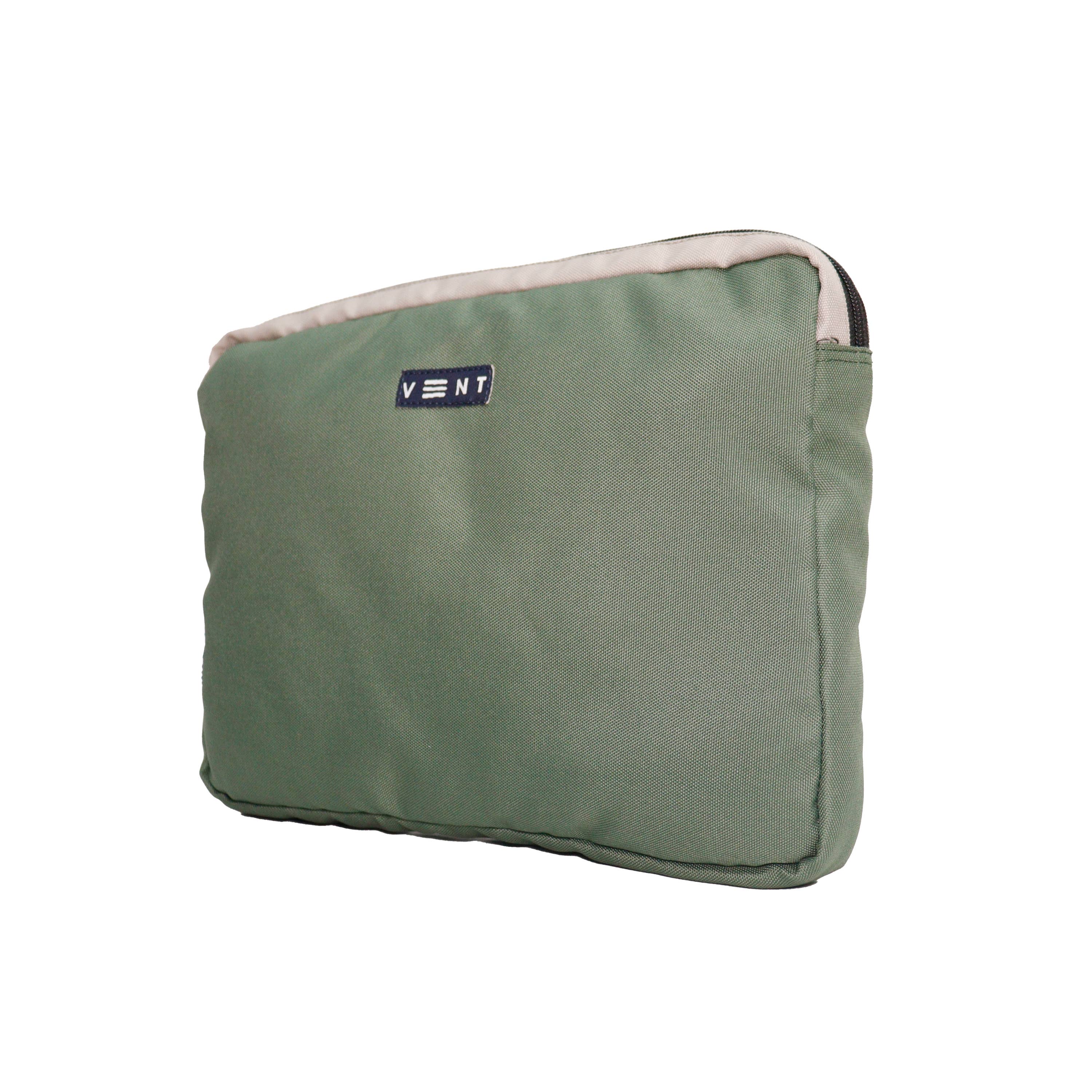 Laptop Sleeve - Recycled Ocean Plastic - Sage Green
