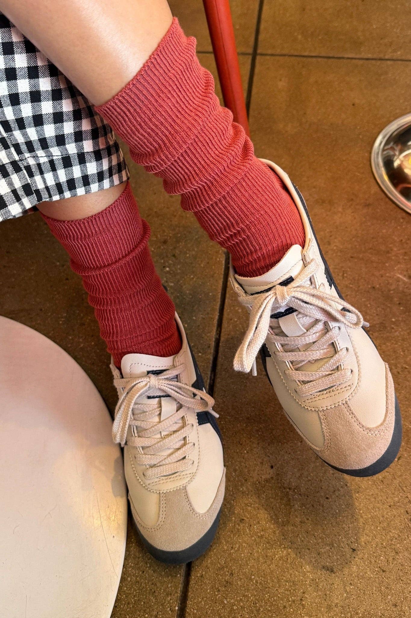 Trouser Socks: Whiskey - Le Bon Shoppe