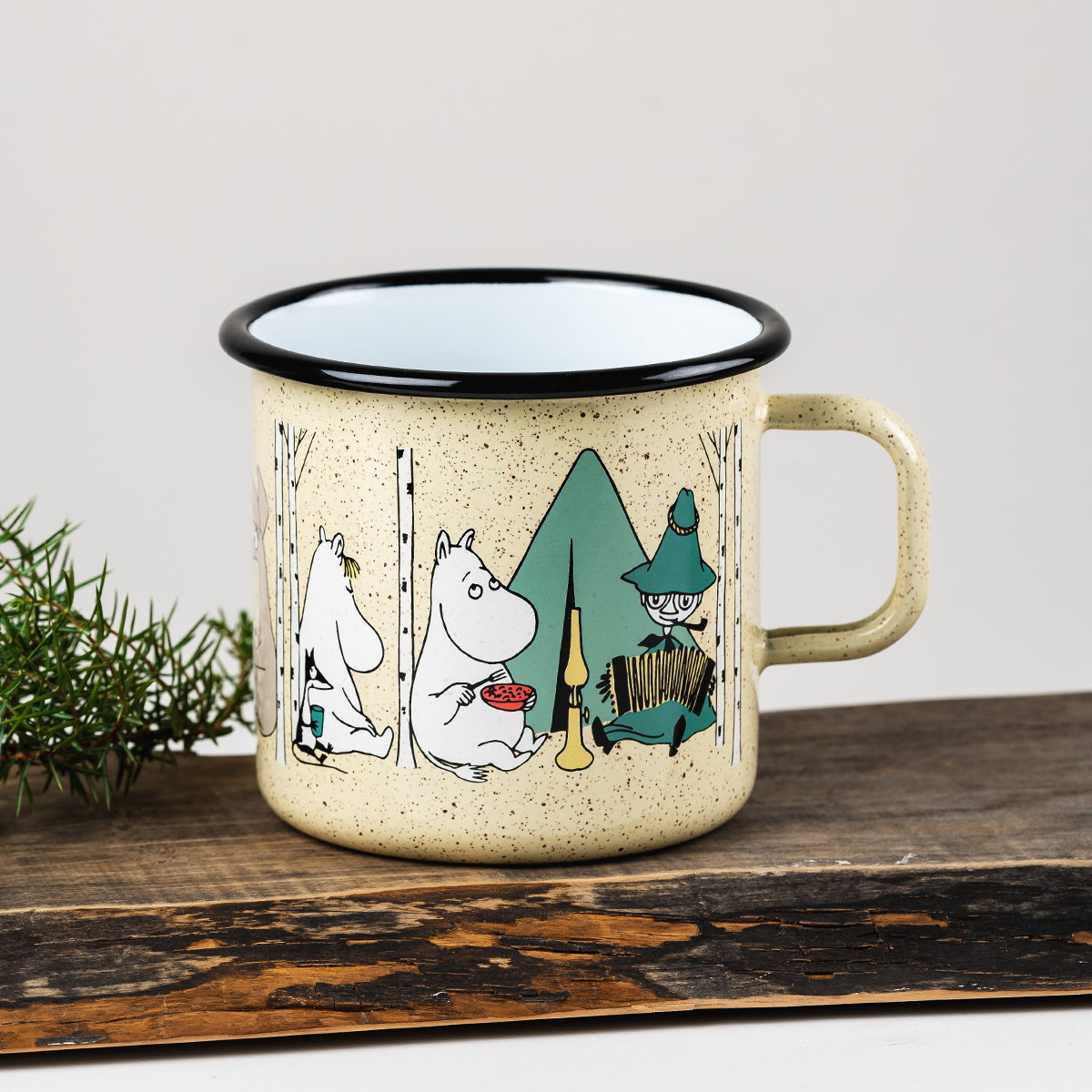 *MOOMIN | Enamel XL Mug | Campers | 0.80L