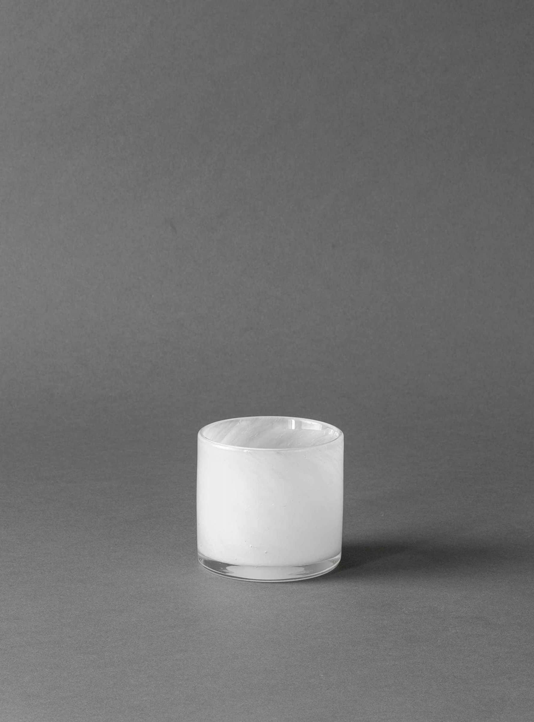 Lyric candle holder - XS: Linen