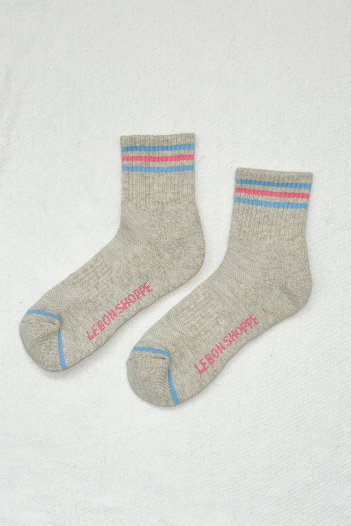 Girlfriend Socks Grey - Le Bon Shoppe