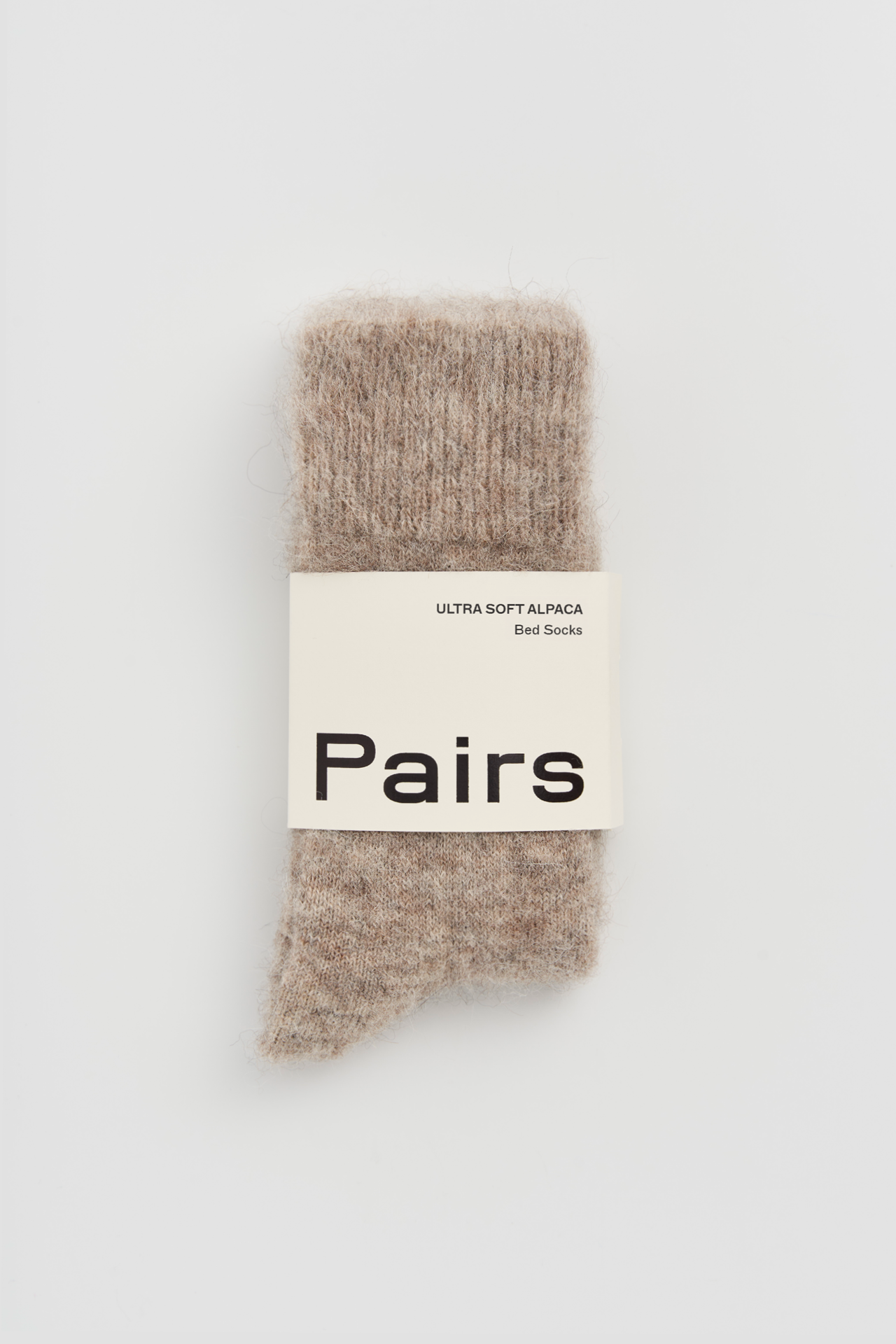 Hare Grey Ultra Soft Alpaca Bed Socks: Hare Grey / Small (UK 4-7)