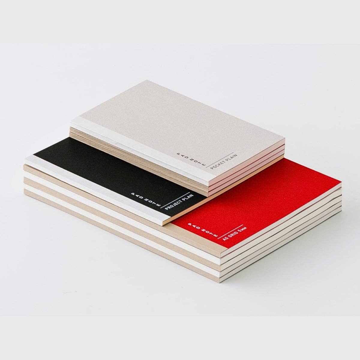 Sikigu Pad Note – Easy Peel Off Notebook: Black / Square / Grid