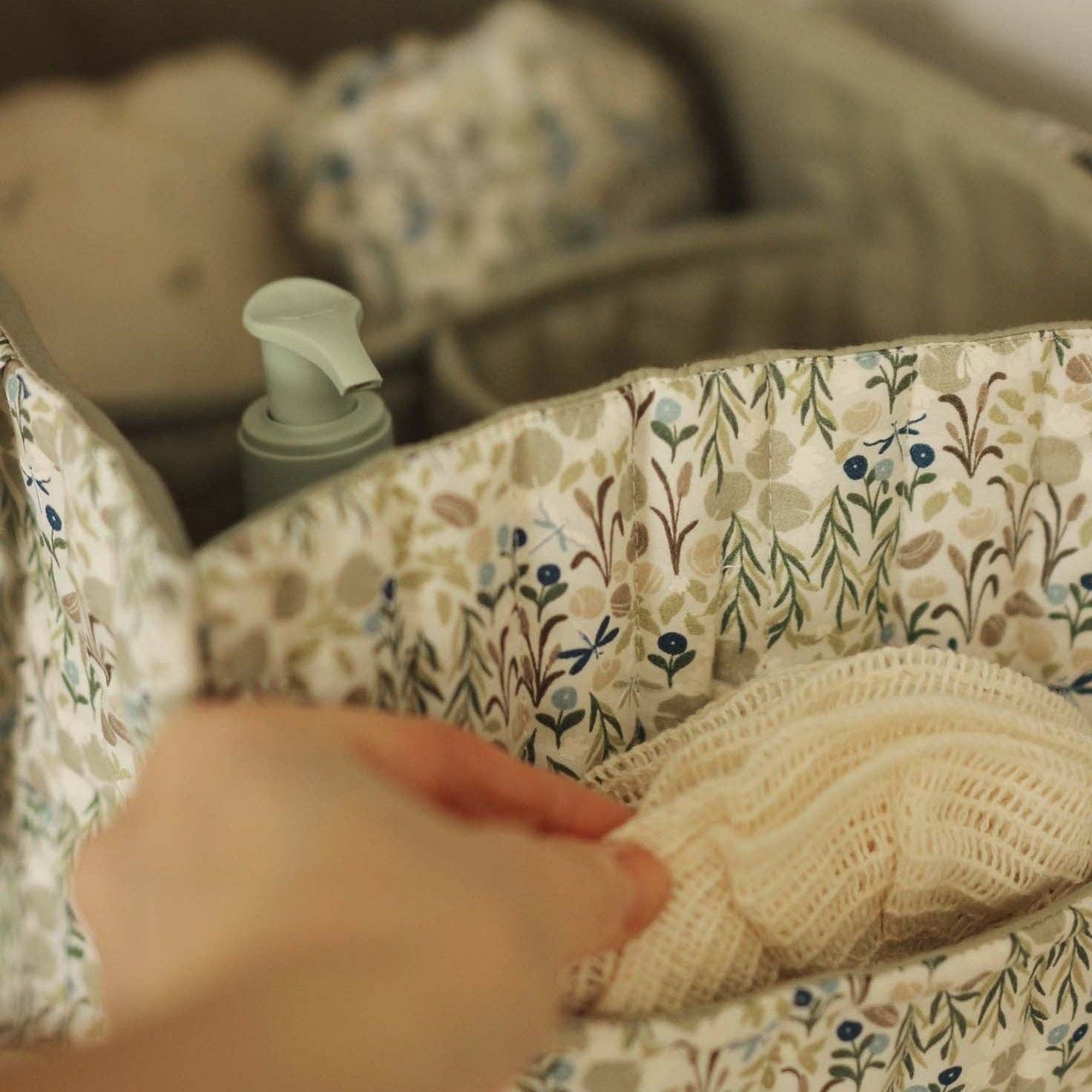 Avery Row Nappy Caddy - Riverbank