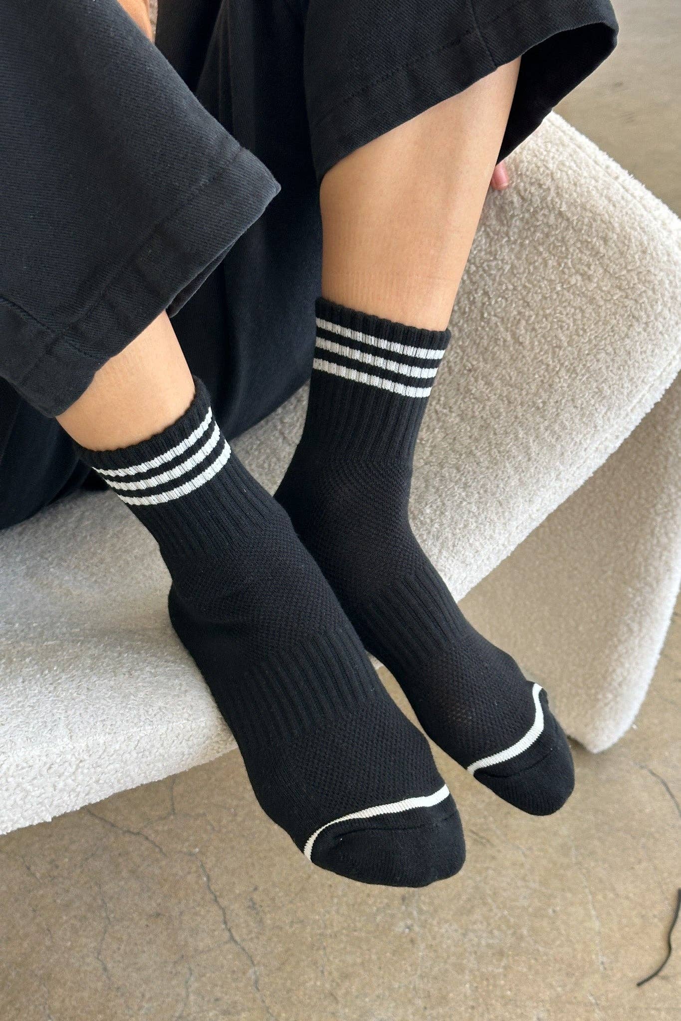 Girlfriend Socks: Hunter Green - Le Bon Shoppe