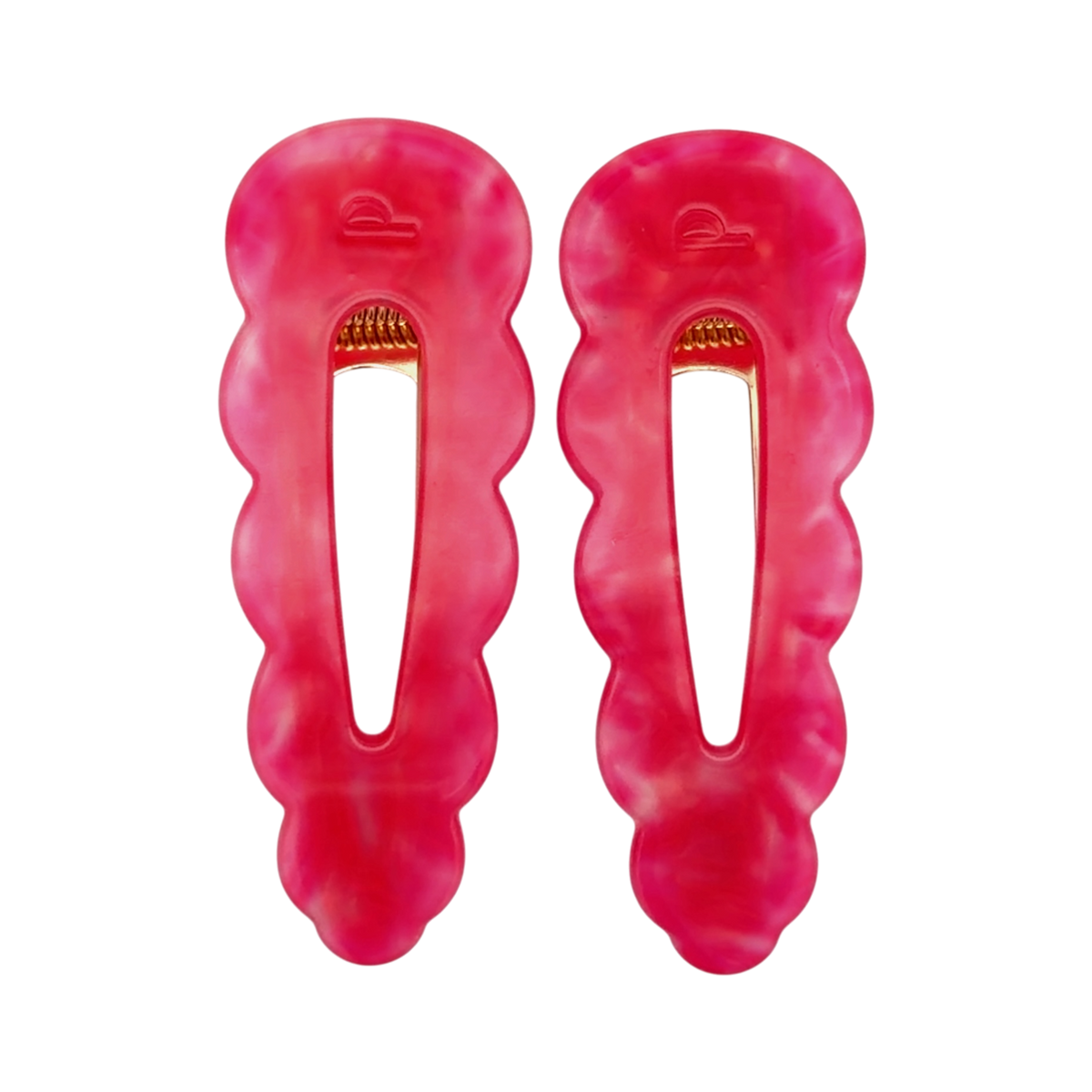 Signature Barrettes - Fuchsia