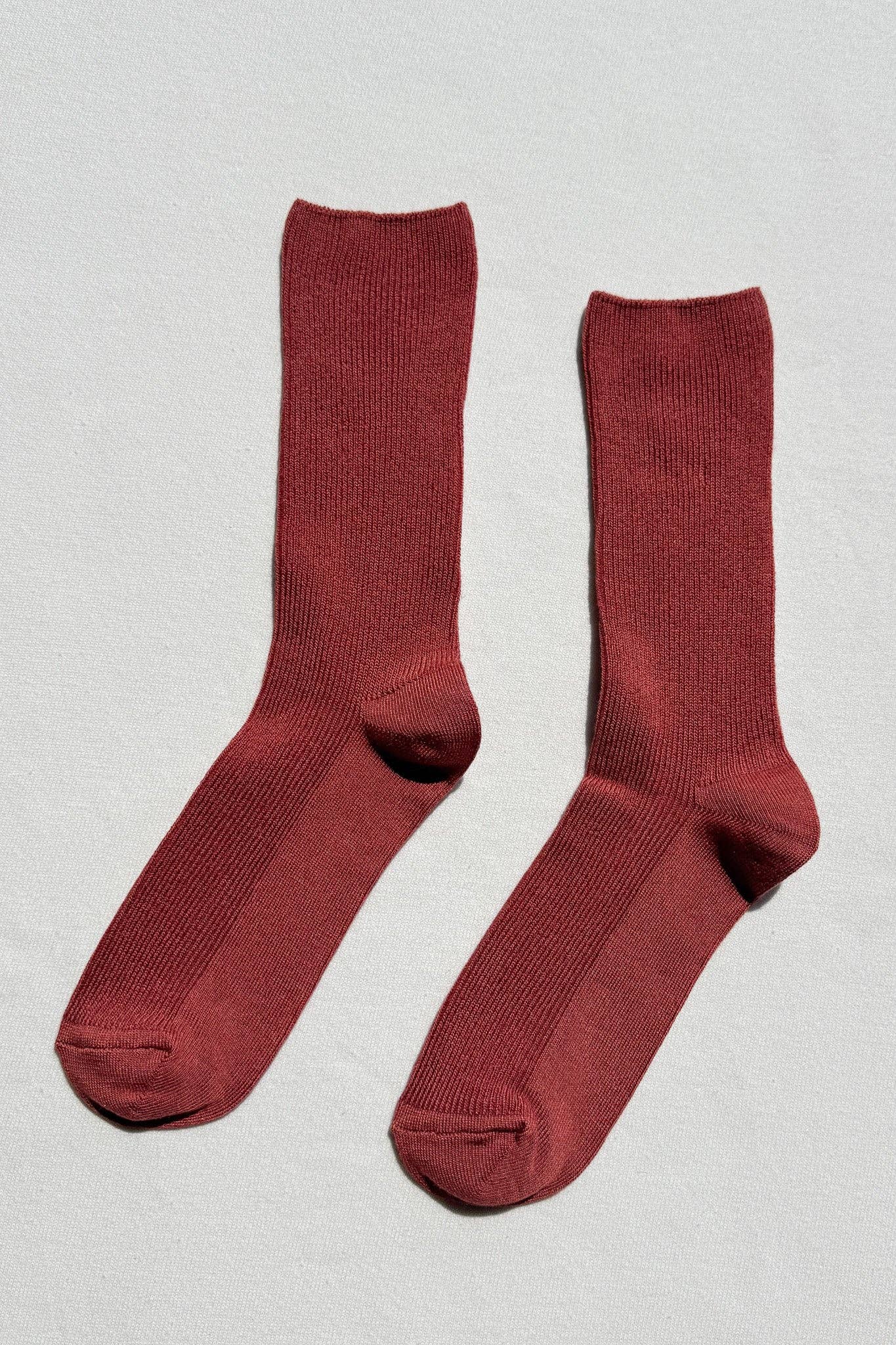 Trouser Socks: Whiskey - Le Bon Shoppe