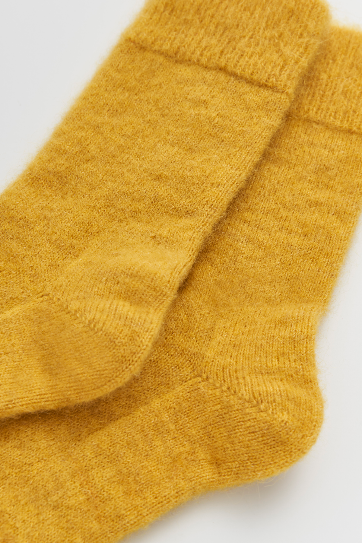 Dandelion Yellow Ultra Soft Alpaca Socks: Dandelion Yellow / Medium (UK 8-10)