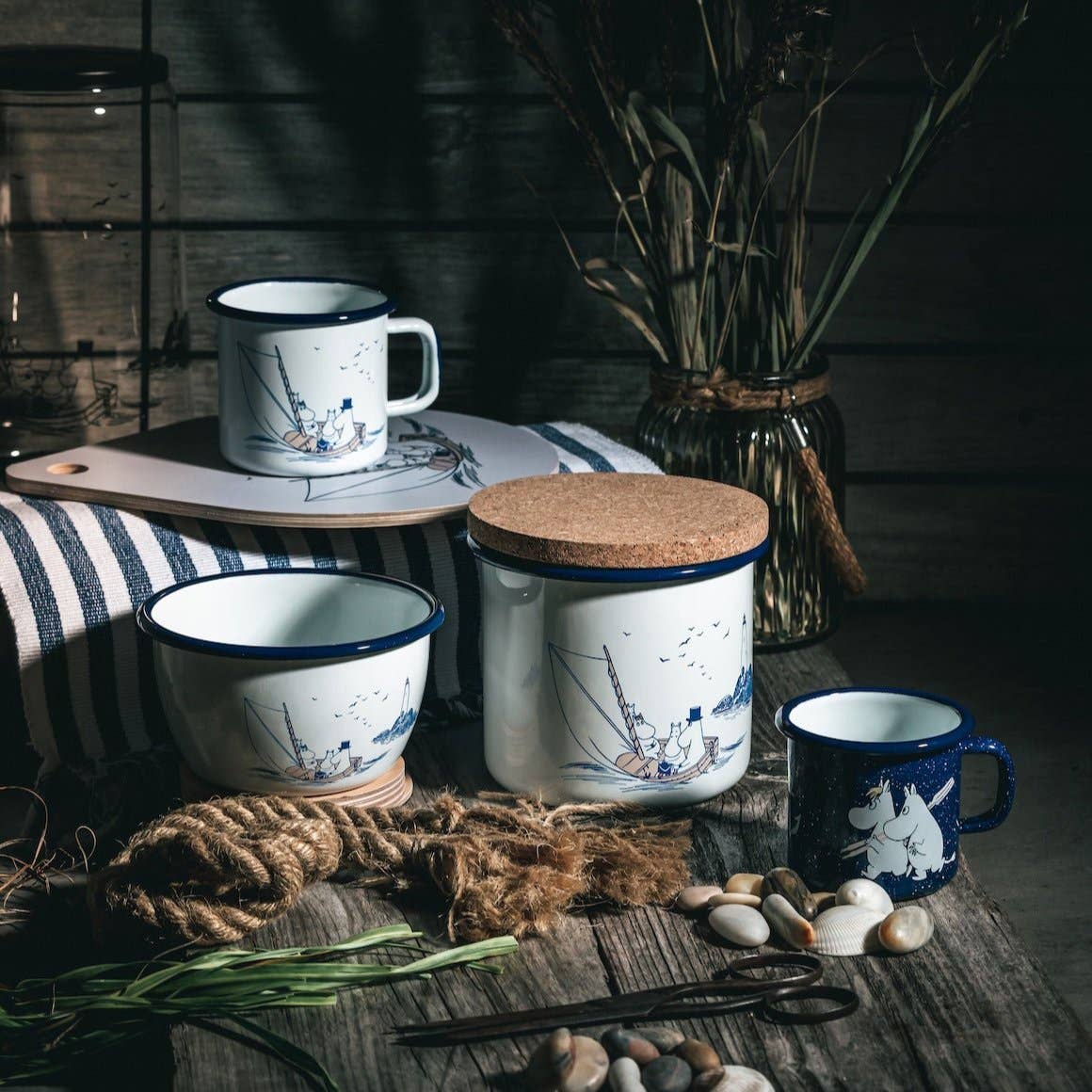 MOOMIN | Enamel Mug | Sailors | 0.25L