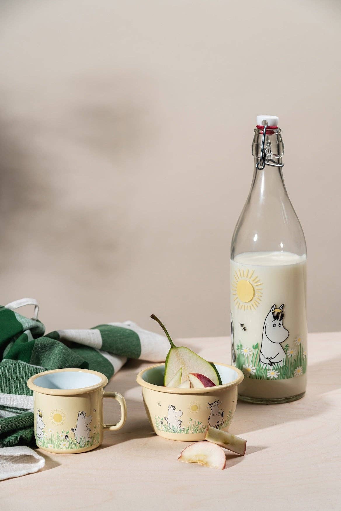 MUURLA | Moomin | Enamel Mug | Meadow | 0.25L