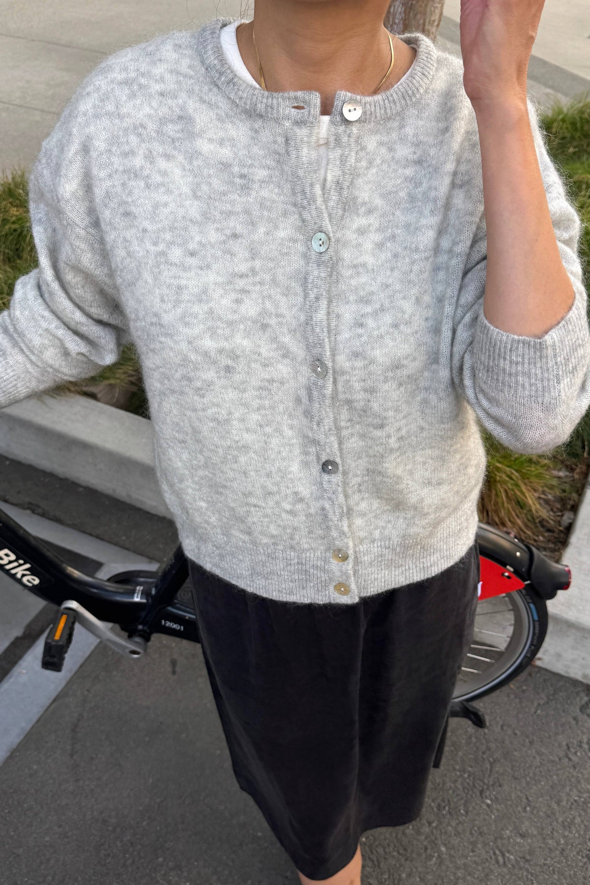 Le Bon Shoppe Ayla Mohair Cardigan