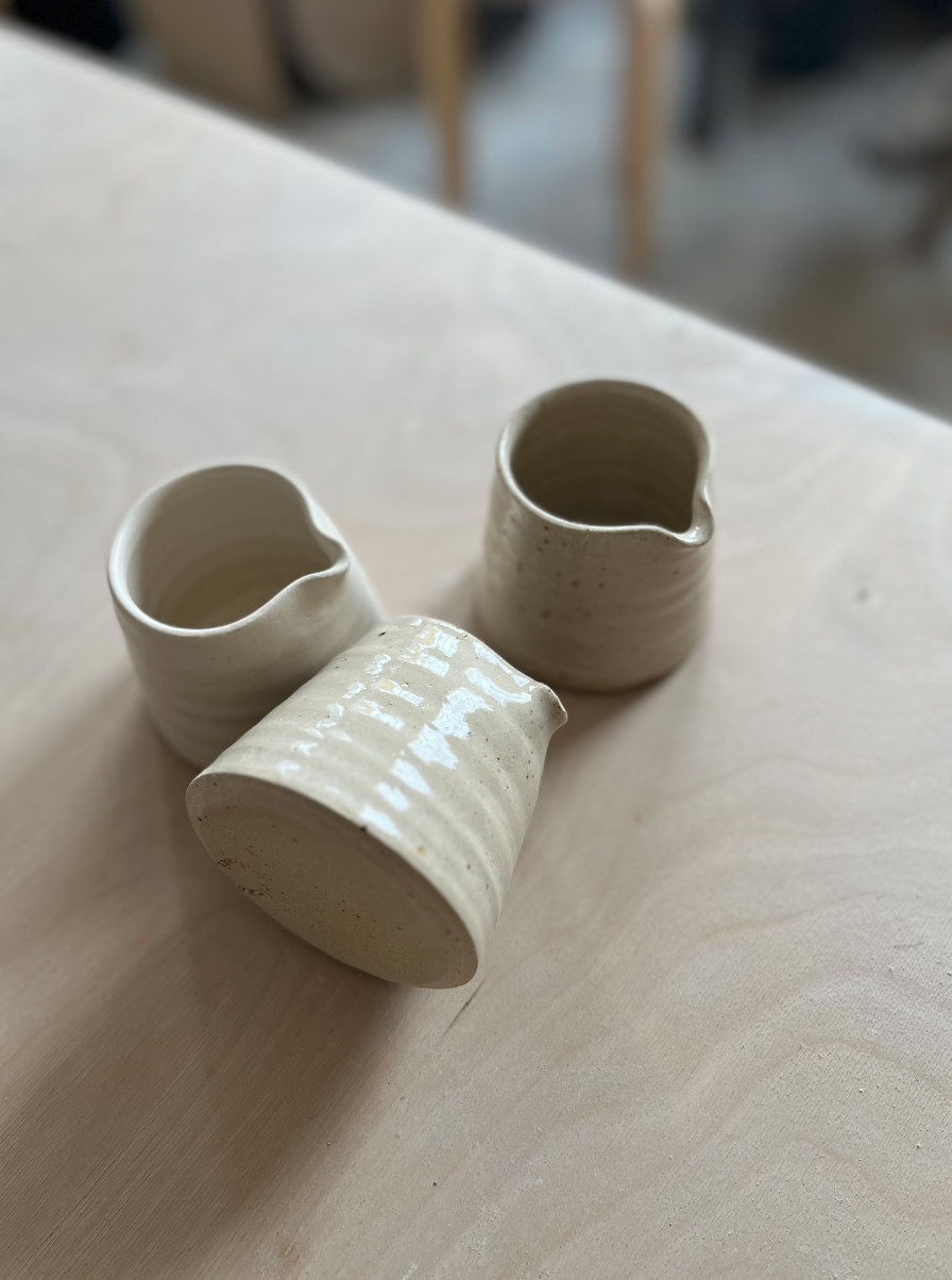 Stoneware Milk Jug: Speckled - Eleanor Torbati
