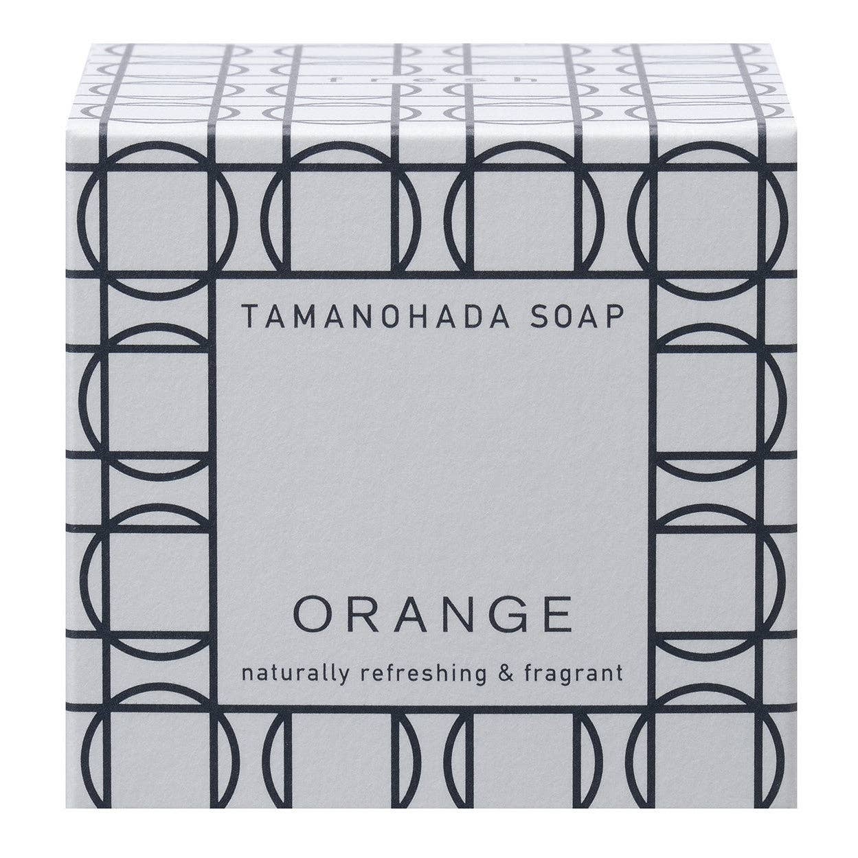 Tamanohada - Round Soap: Orange