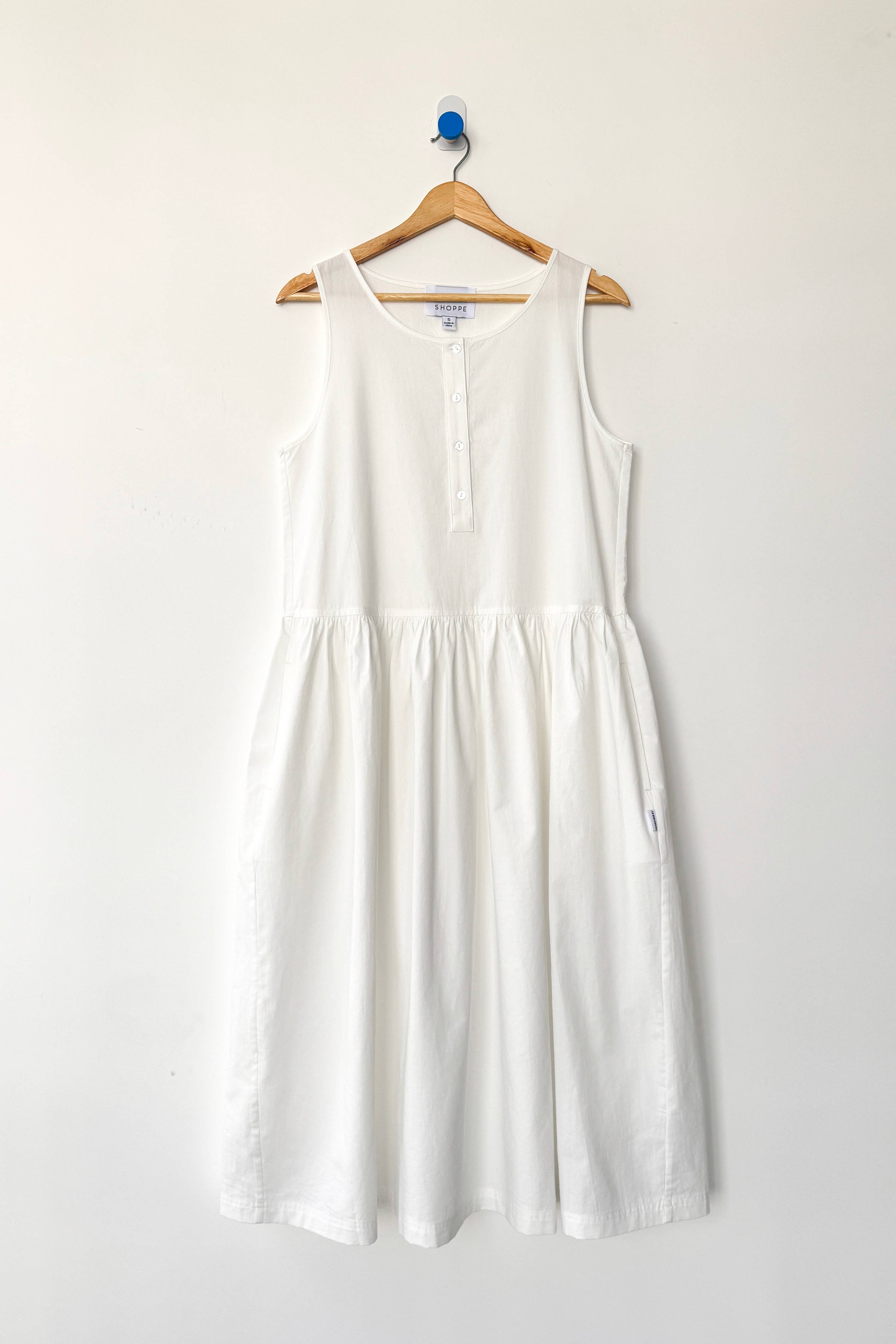 Marianne Dress in White — Le Bon Shoppe