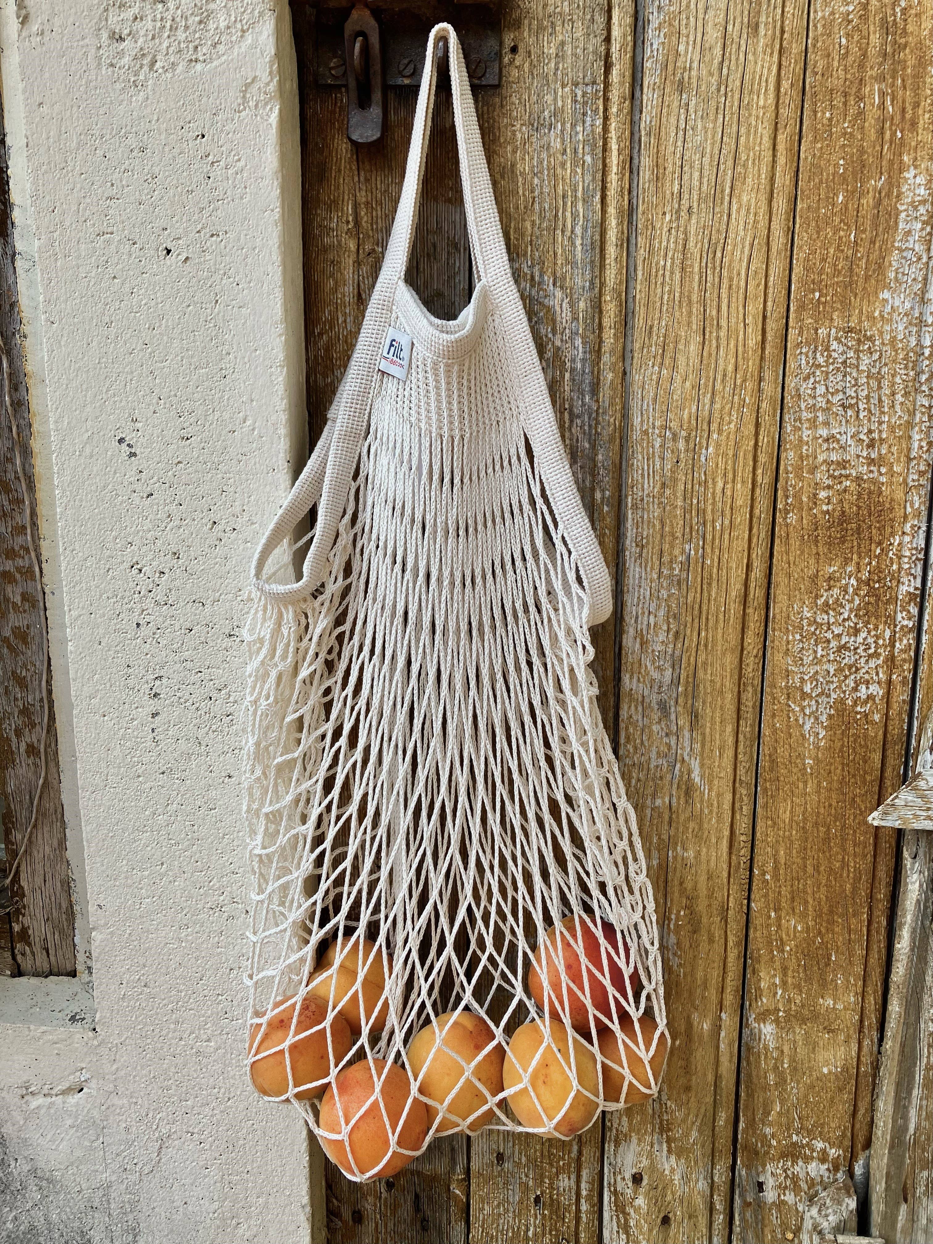 Net Shopping Bag Ecru Small - Filt1860
