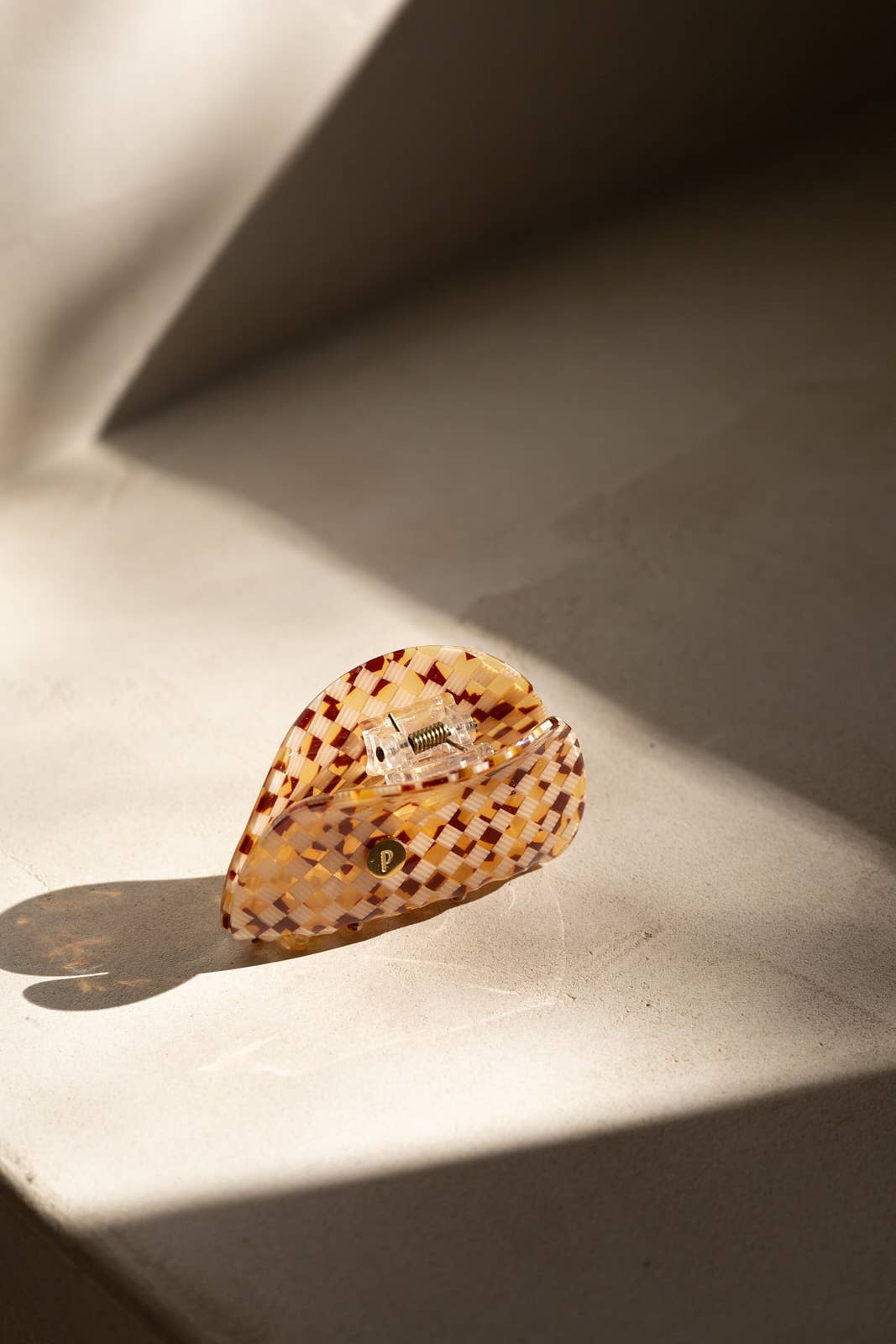 Roller clamp - Checkerboard - Peignee Paris