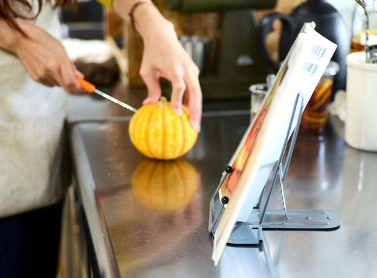 Hightide Metal Book Stand: White