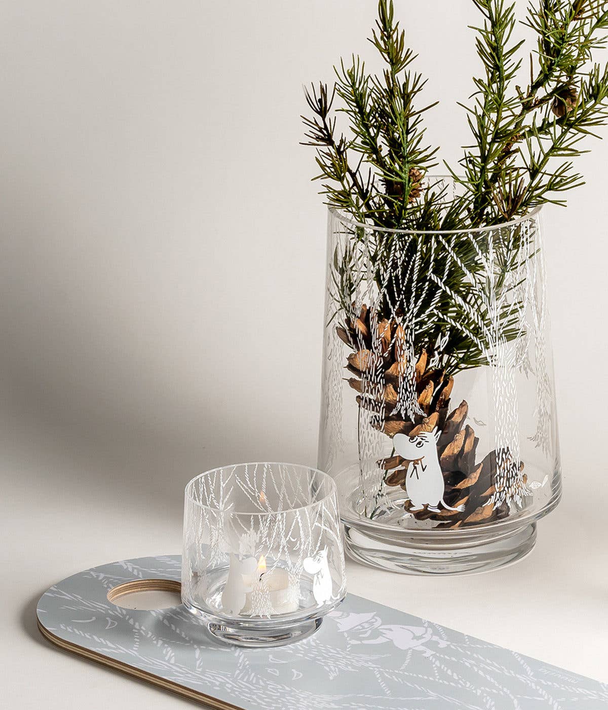 MUURLA | Moomin | Candle Holder | Vase | In The Woods
