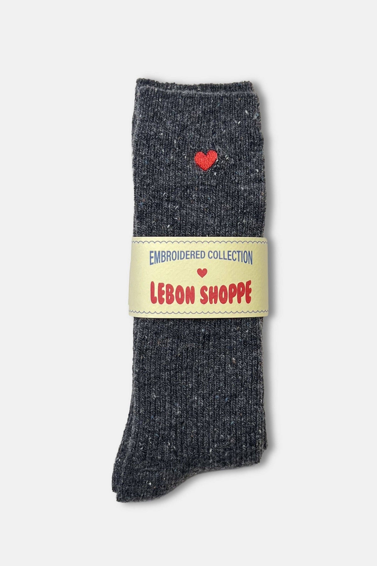 Le Bon Shoppe Embroidered Snow Socks